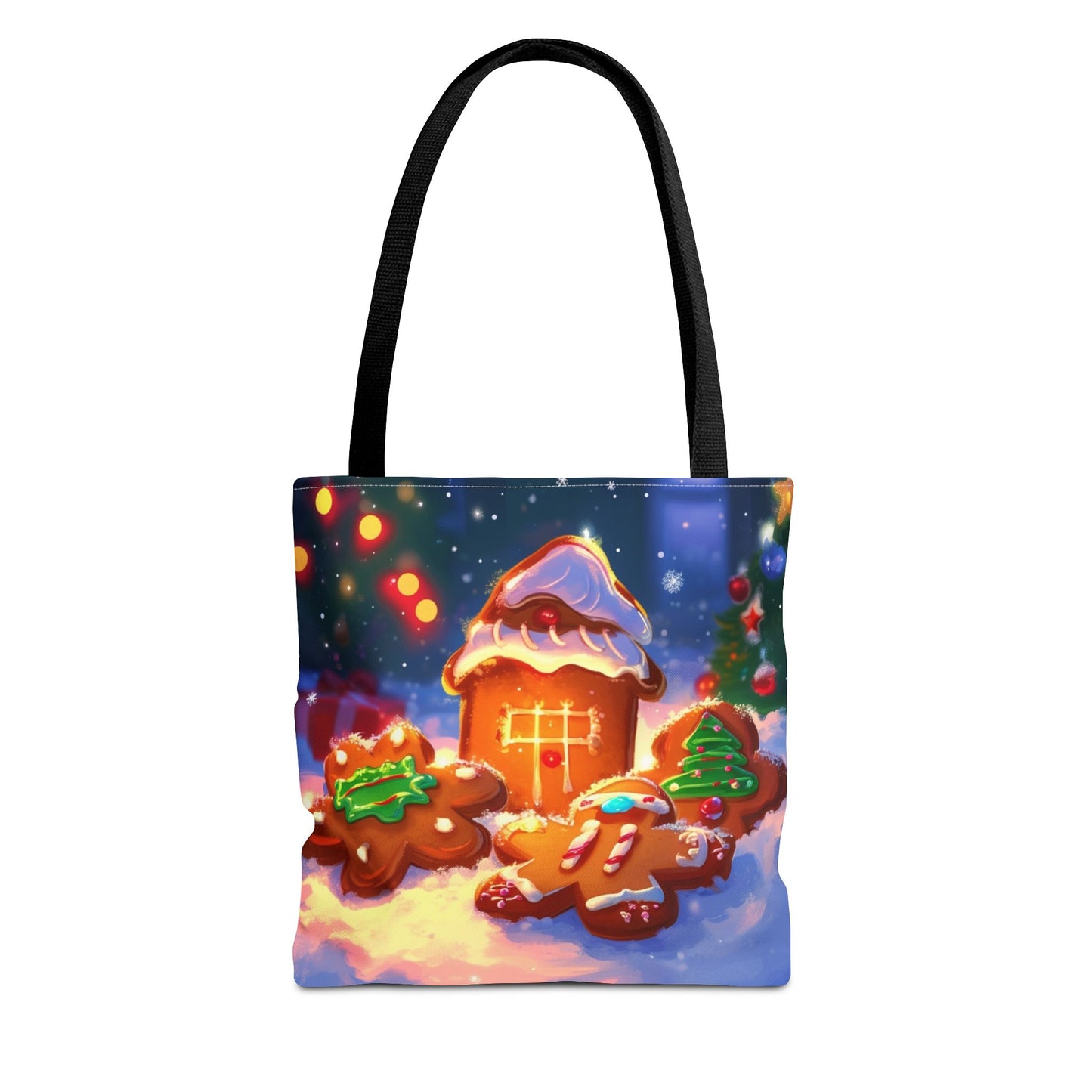 Gingerbread Cookies Tote Bag (AOP)