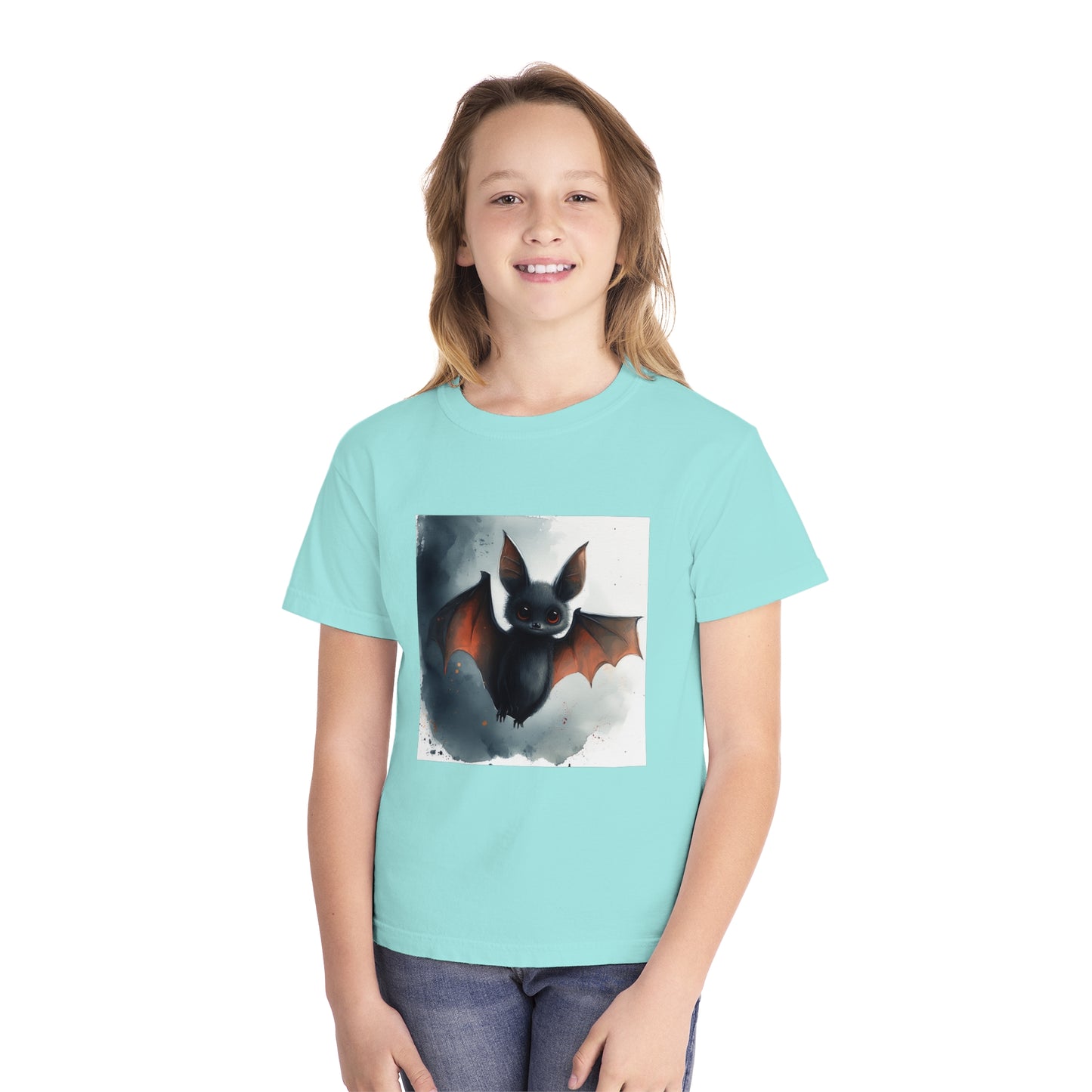 Adorable Baby Bat Youth Midweight Tee