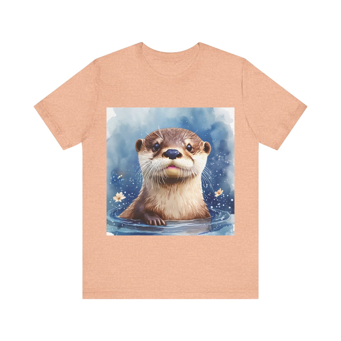 Cute Otter Unisex Jersey Short Sleeve Tee