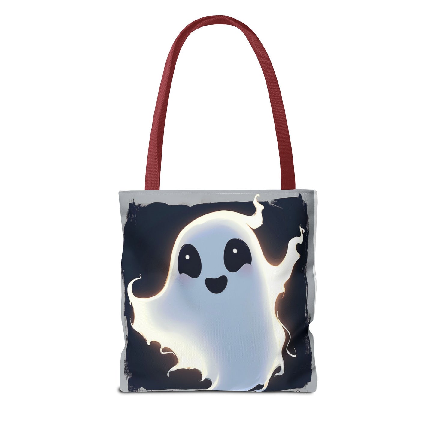 Cute Happy Ghost Tote Bag (AOP)