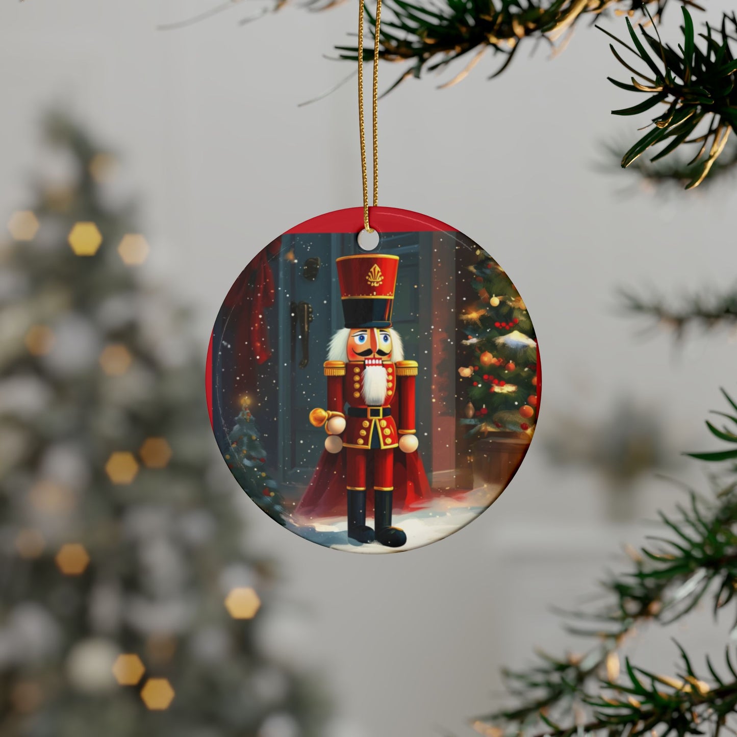 Classic Nutcracker Ceramic Ornaments (1pcs, 5pcs, 10pcs, 20pcs)