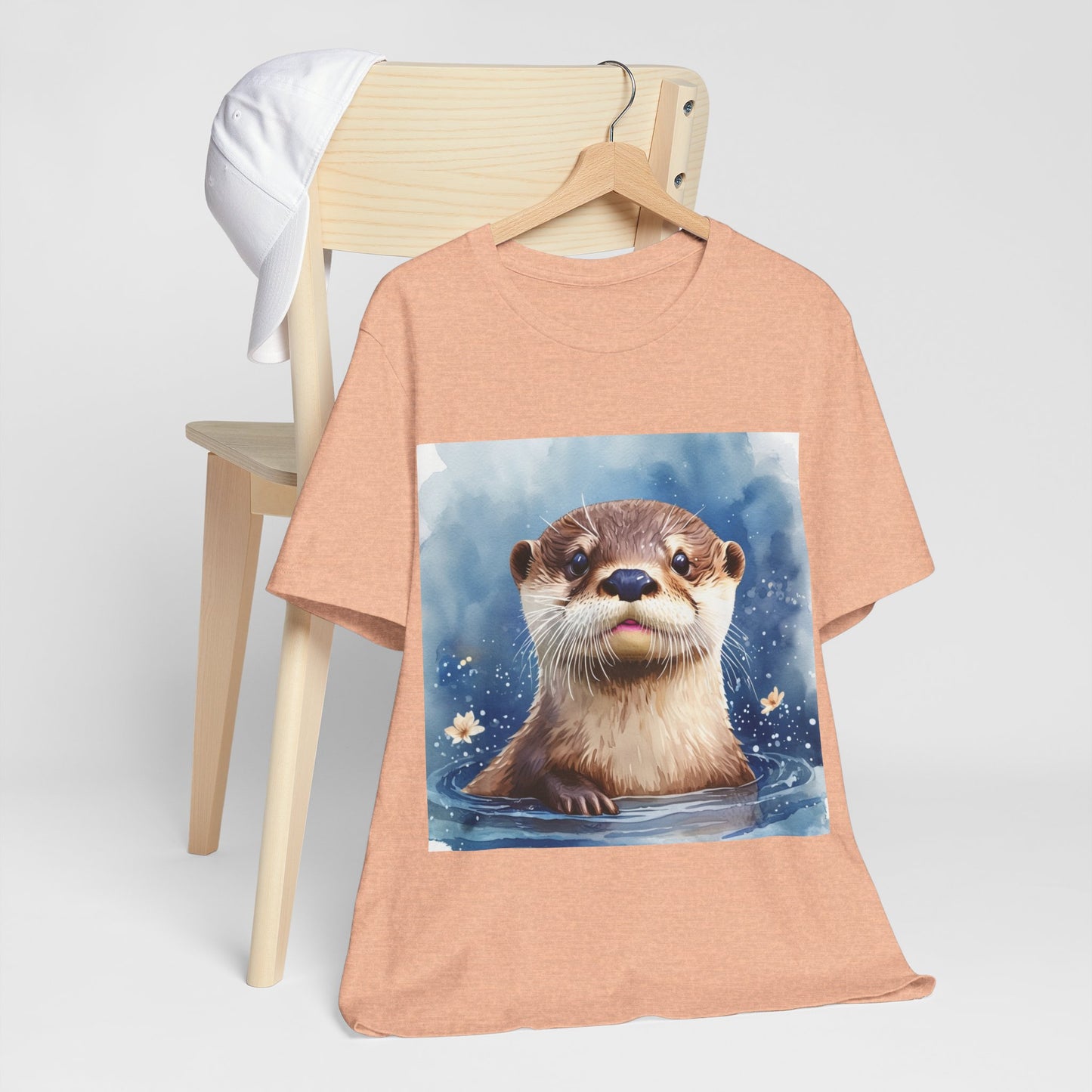 Cute Otter Unisex Jersey Short Sleeve Tee