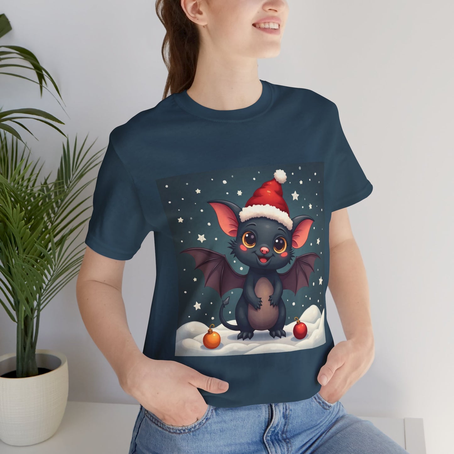 Winter Bat Unisex Jersey Tee