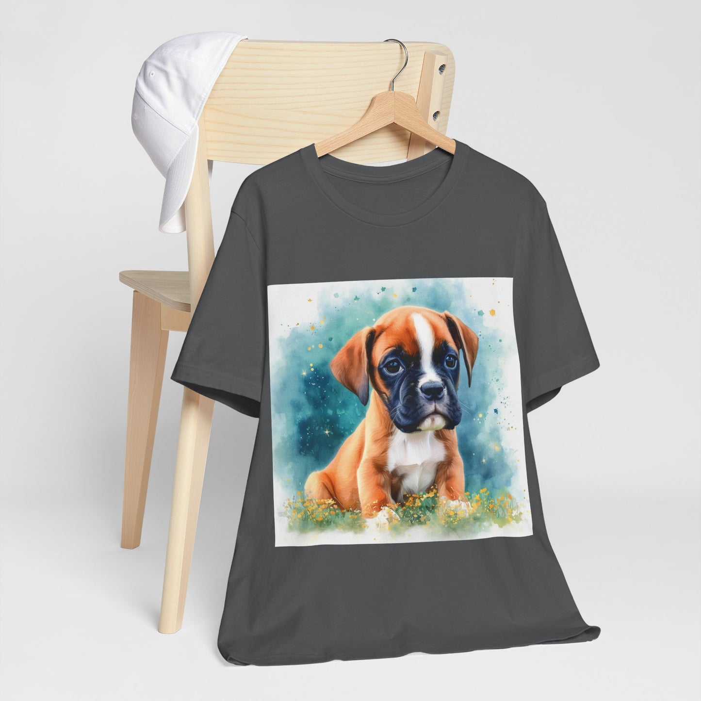 Boxer Puppy Unisex Jersey Short Sleeve Tee