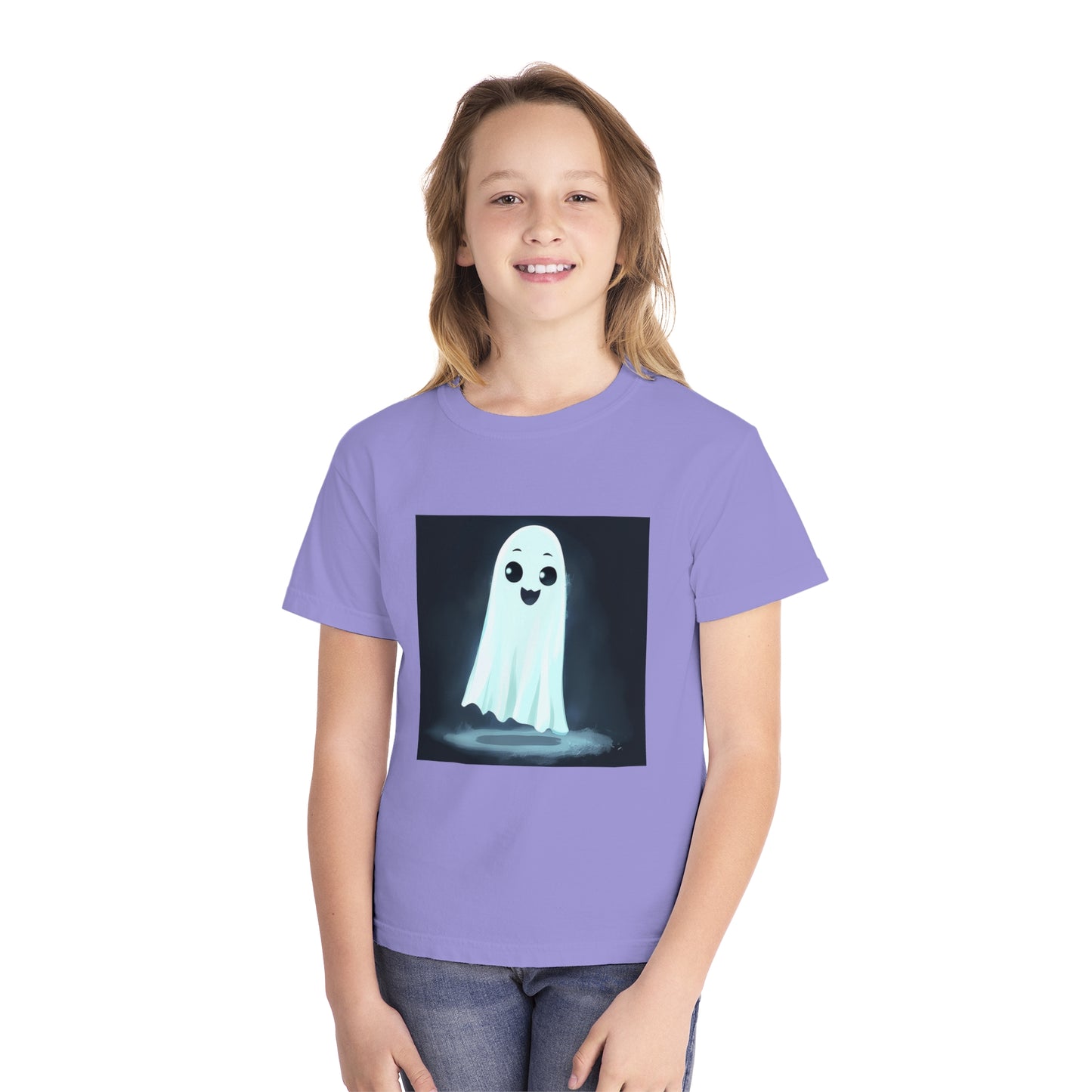 Cute Haunting Ghost Youth Midweight Tee