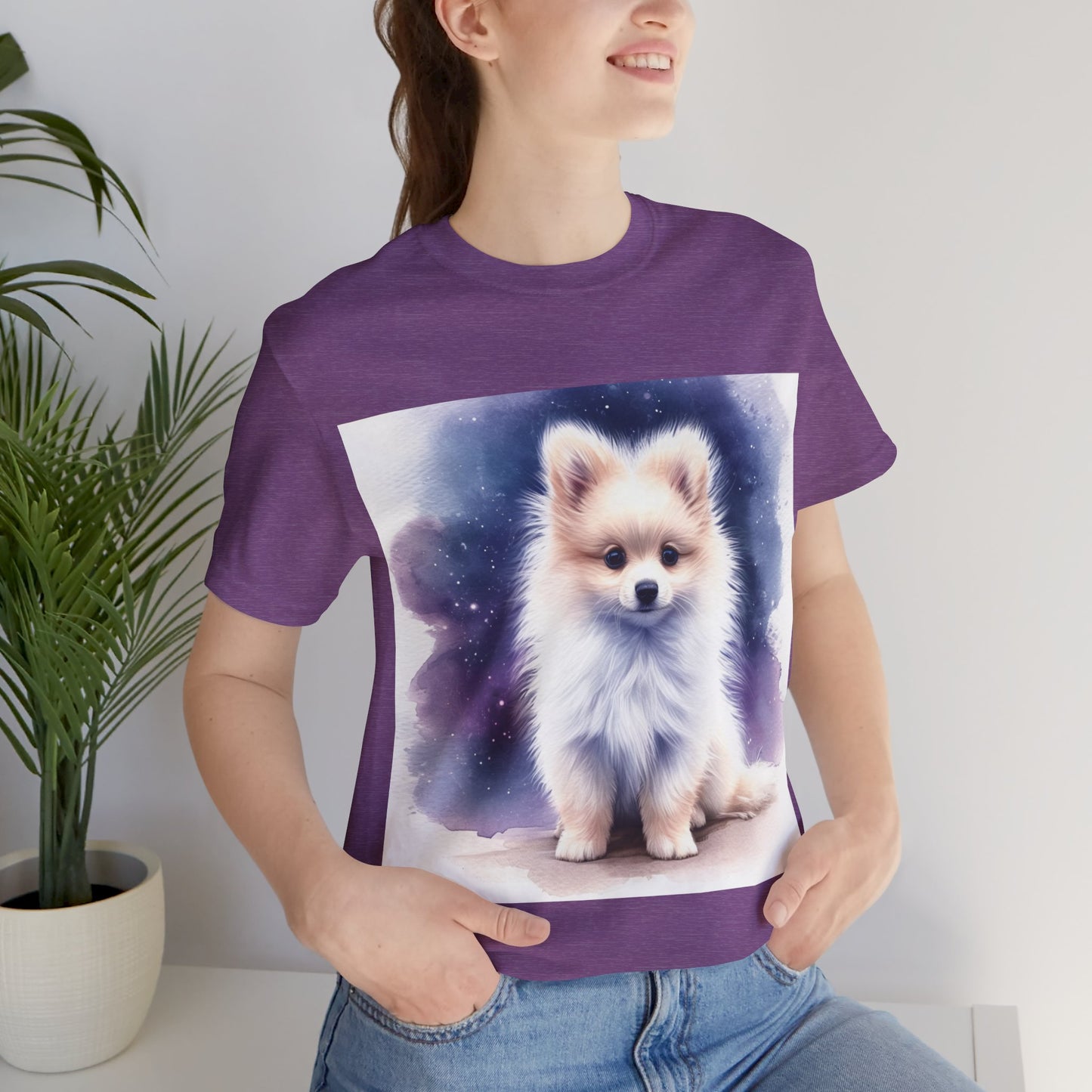 Spitz Puppy Unisex Jersey Short Sleeve Tee