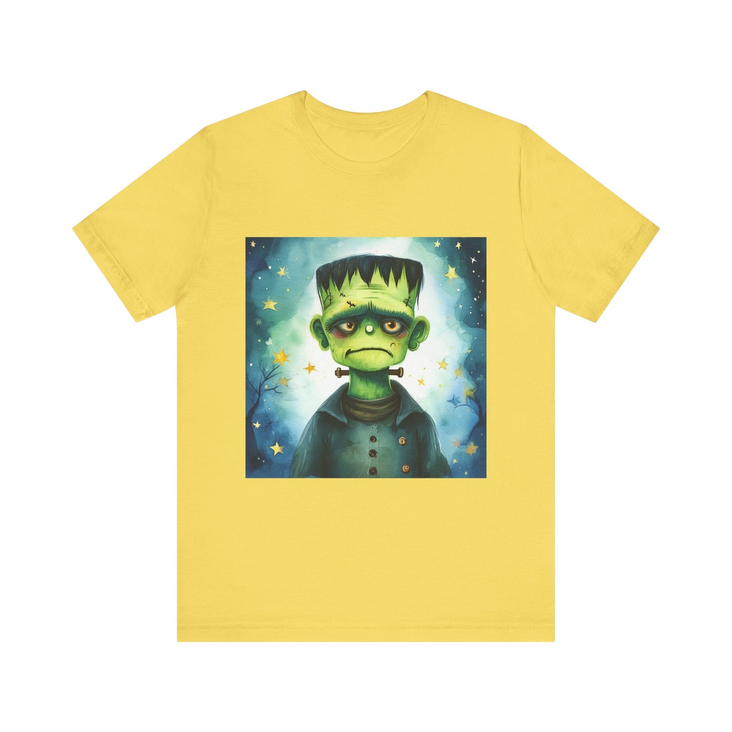 Cute Frankenstein Monster Unisex Jersey Short Sleeve Tee