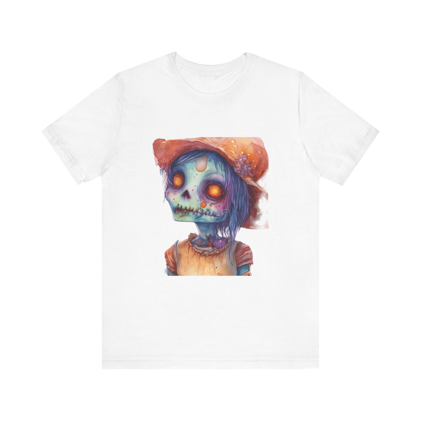 Cute Zombie Unisex Jersey Short Sleeve Tee