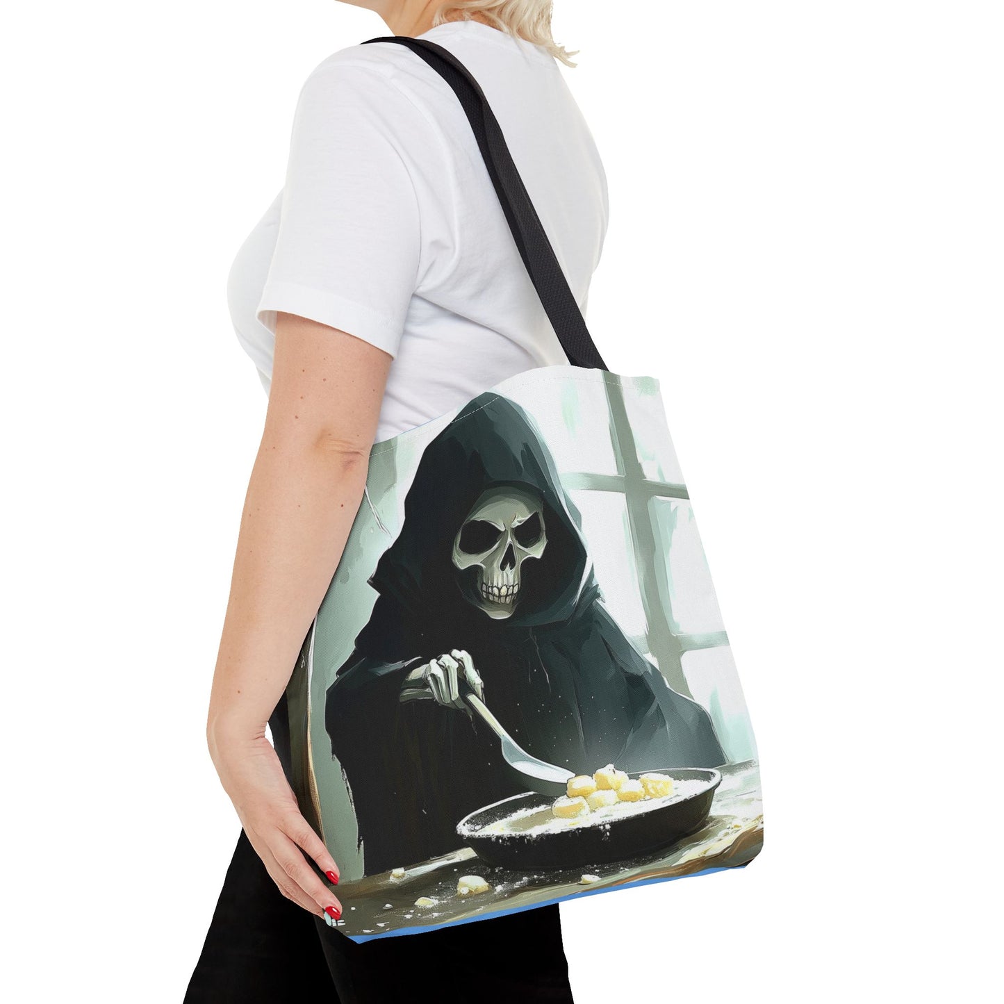 Grim Reaper Baking Tote Bag (AOP)