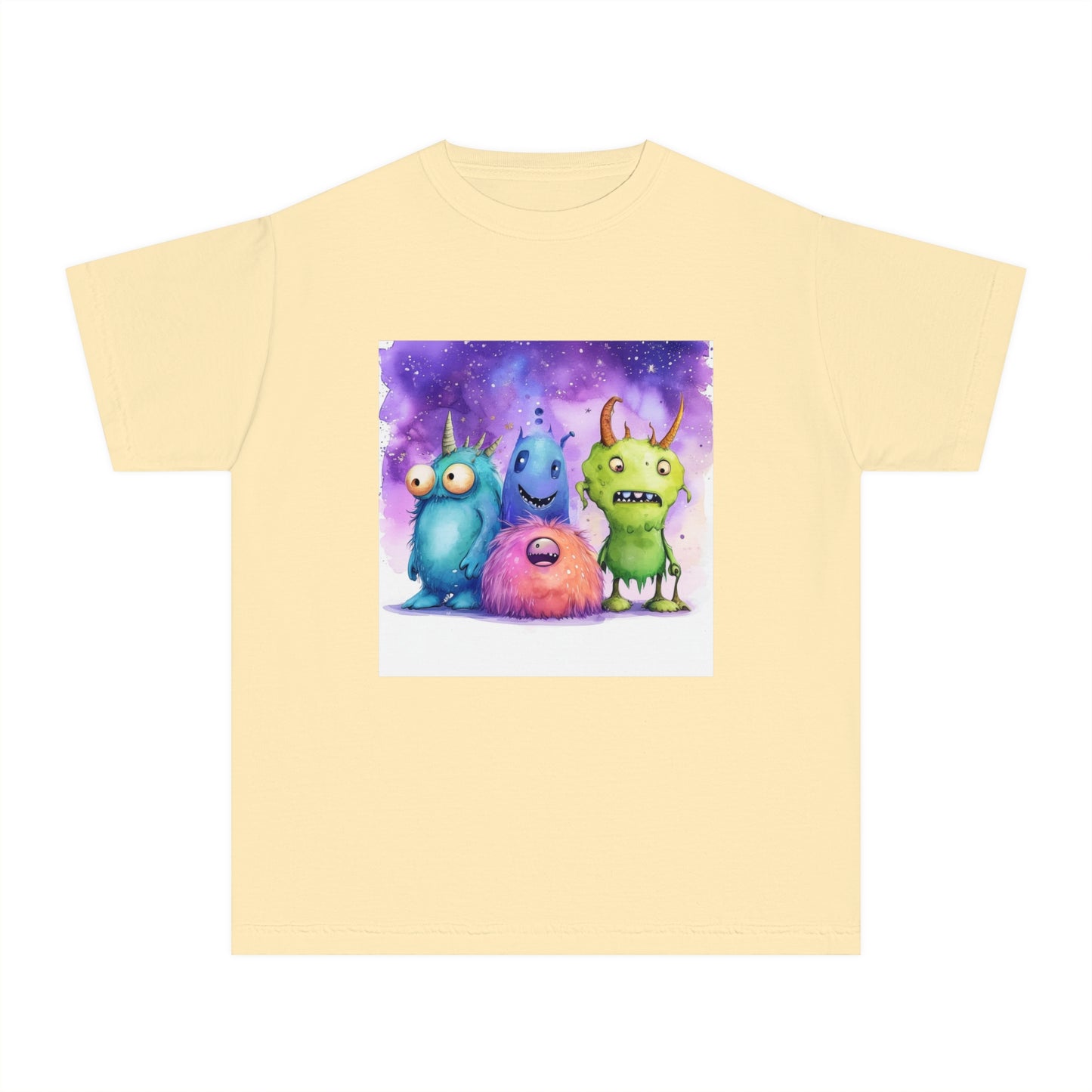 Cartoon Movie Monsters Youth Midweight Tee