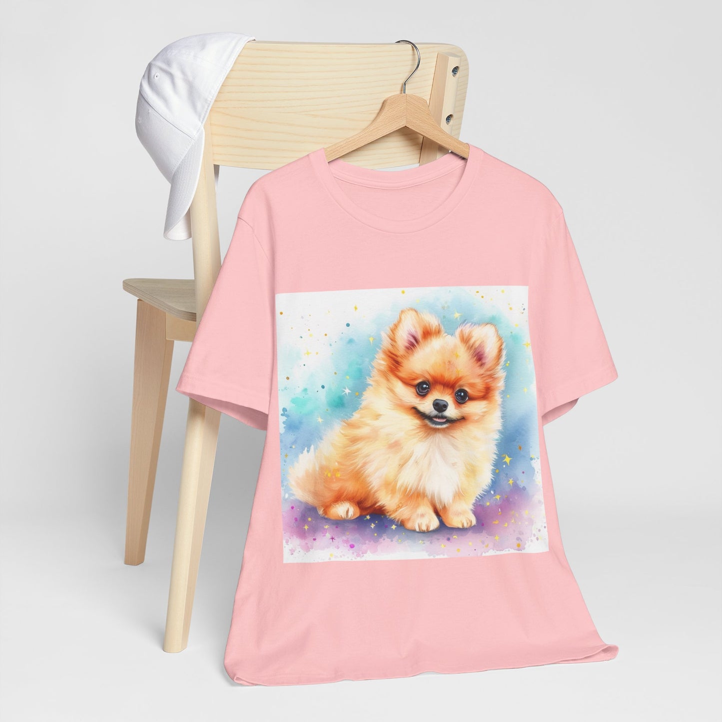 Pomeranian Unisex Jersey Short Sleeve Tee