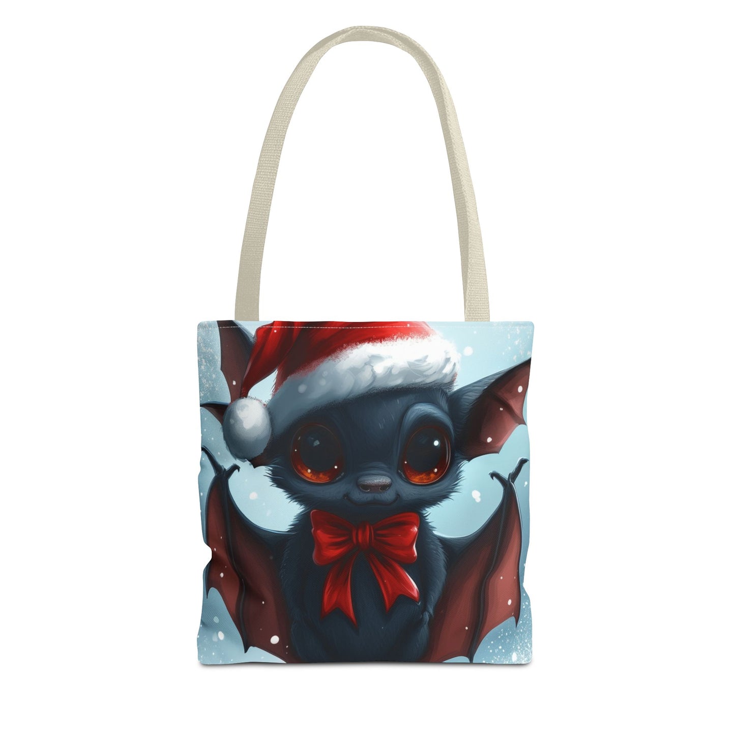 Cute Festive Bat Tote Bag (AOP)