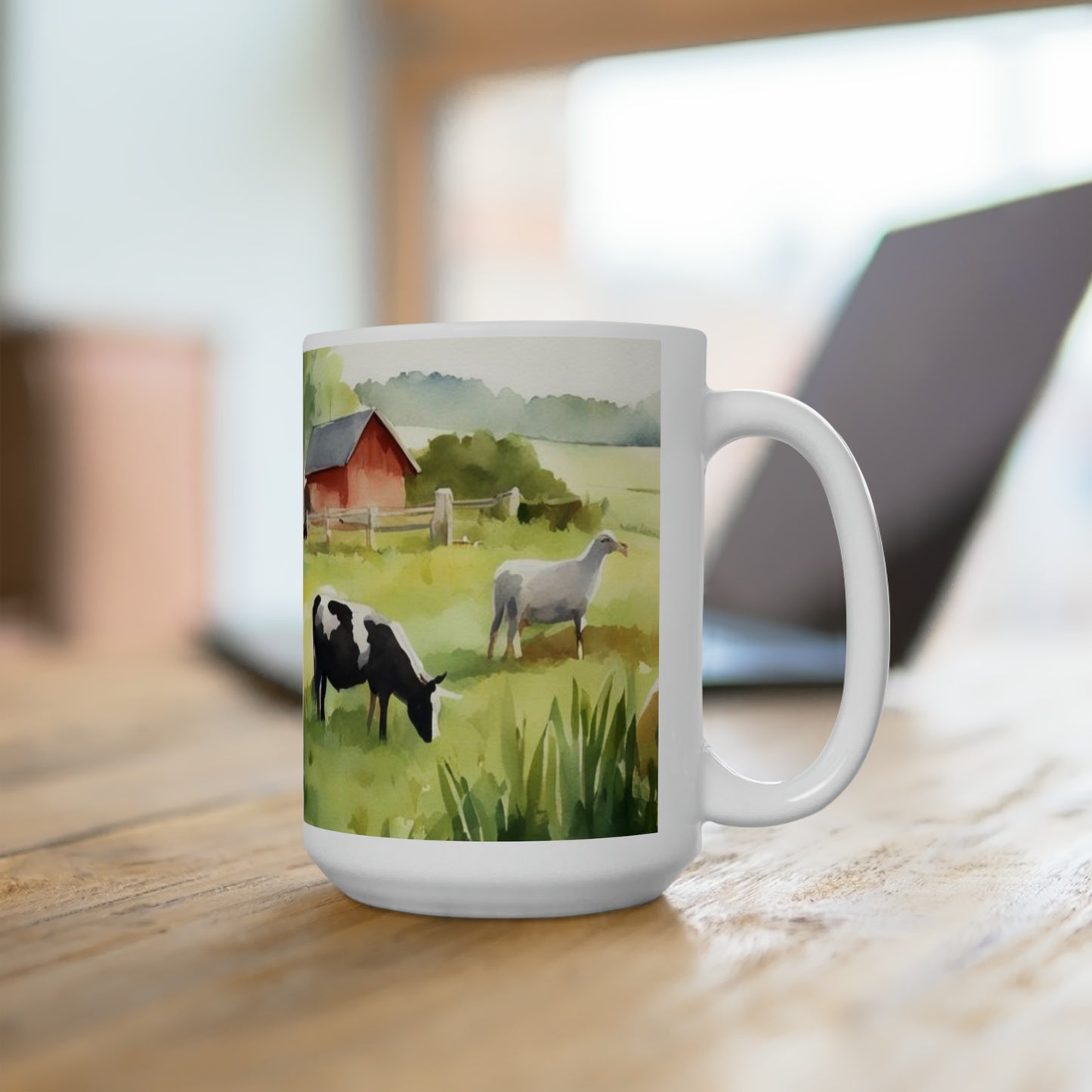 Barnyard Ceramic Mug 15oz