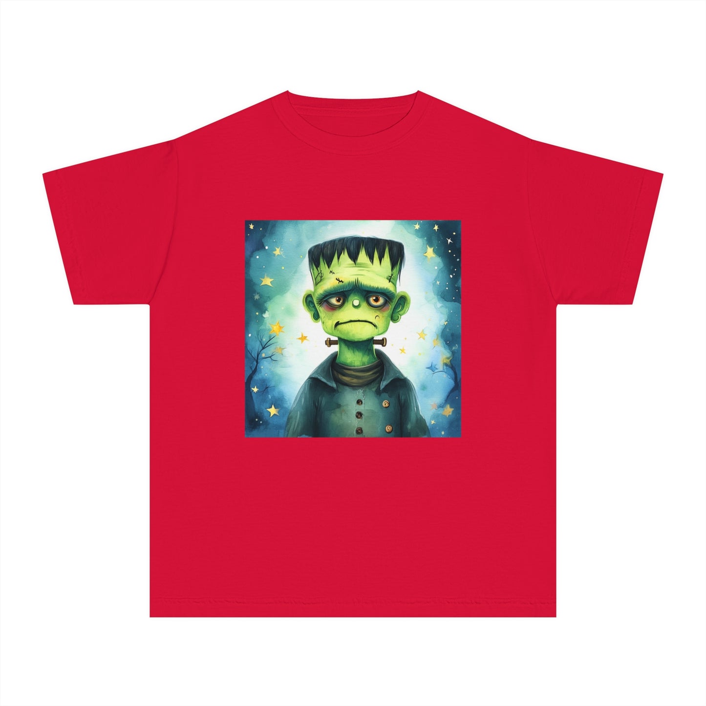 Cute Frankenstein Monster Youth Midweight Tee