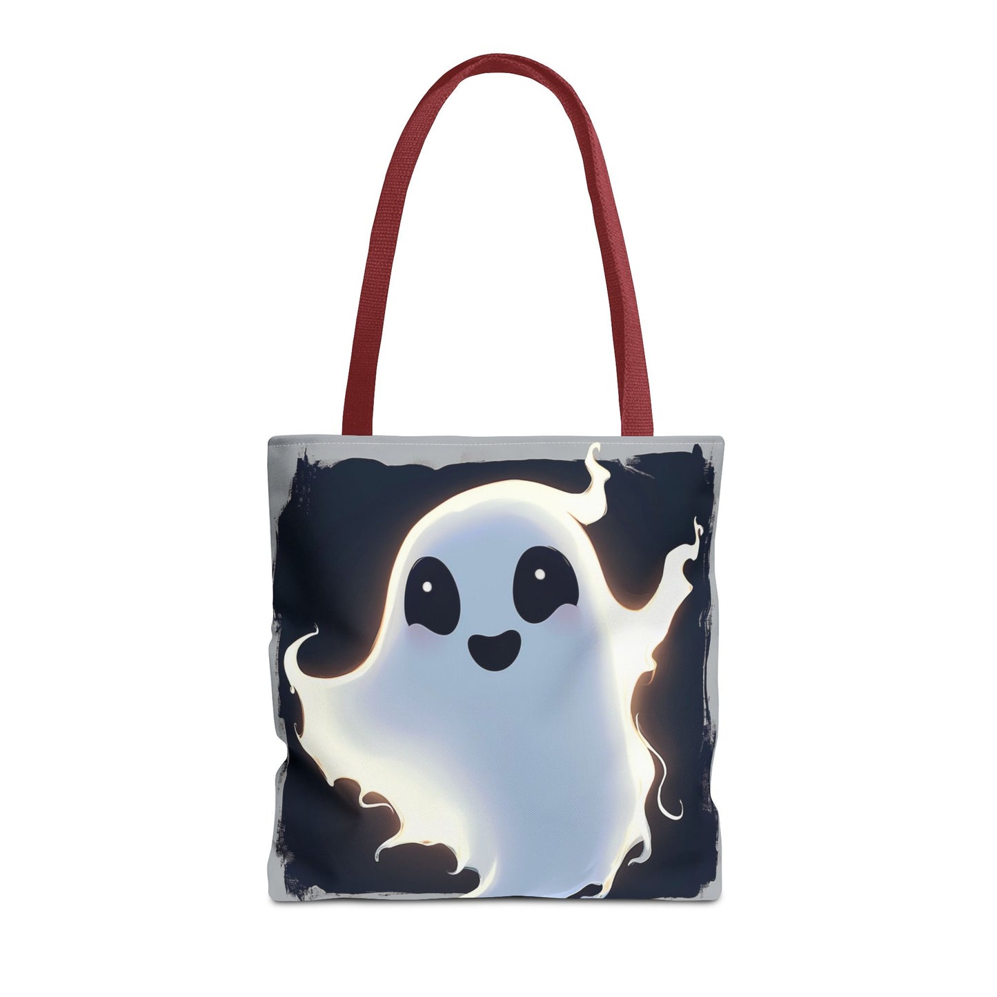 Cute Happy Ghost Tote Bag (AOP)