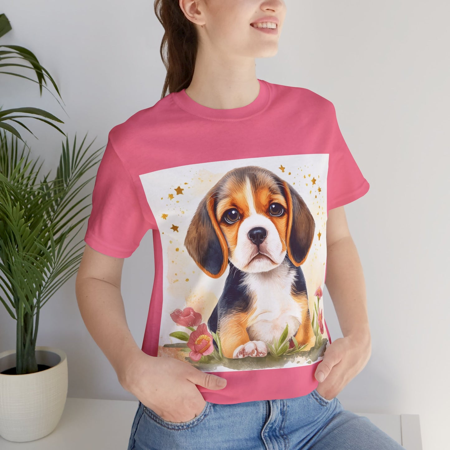 Beagle Unisex Jersey Short Sleeve Tee