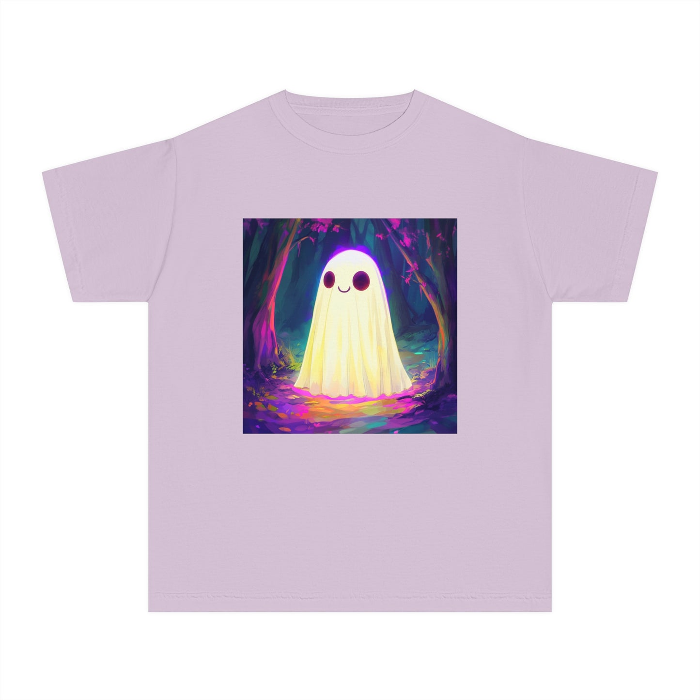 Cute Neon Ghost Youth Midweight Tee