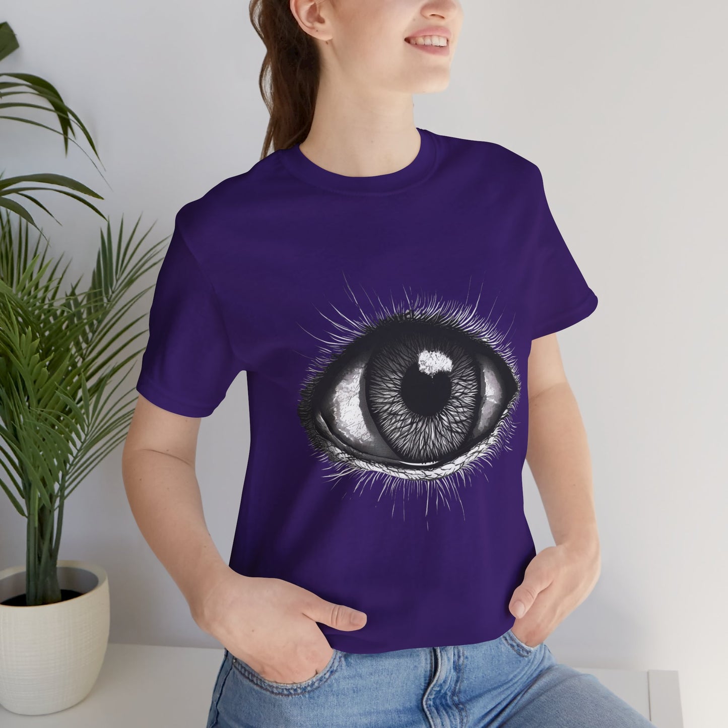 Spooky Eye Unisex Jersey Short Sleeve Tee