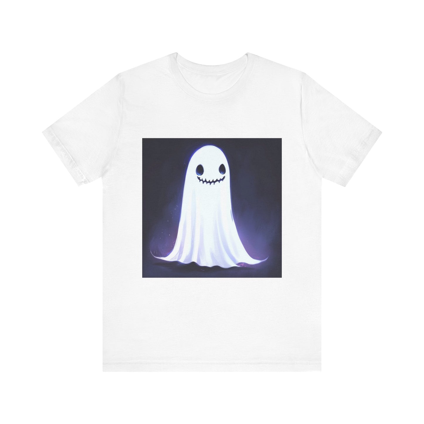 Creepy Cute Ghost Unisex Jersey Short Sleeve Tee