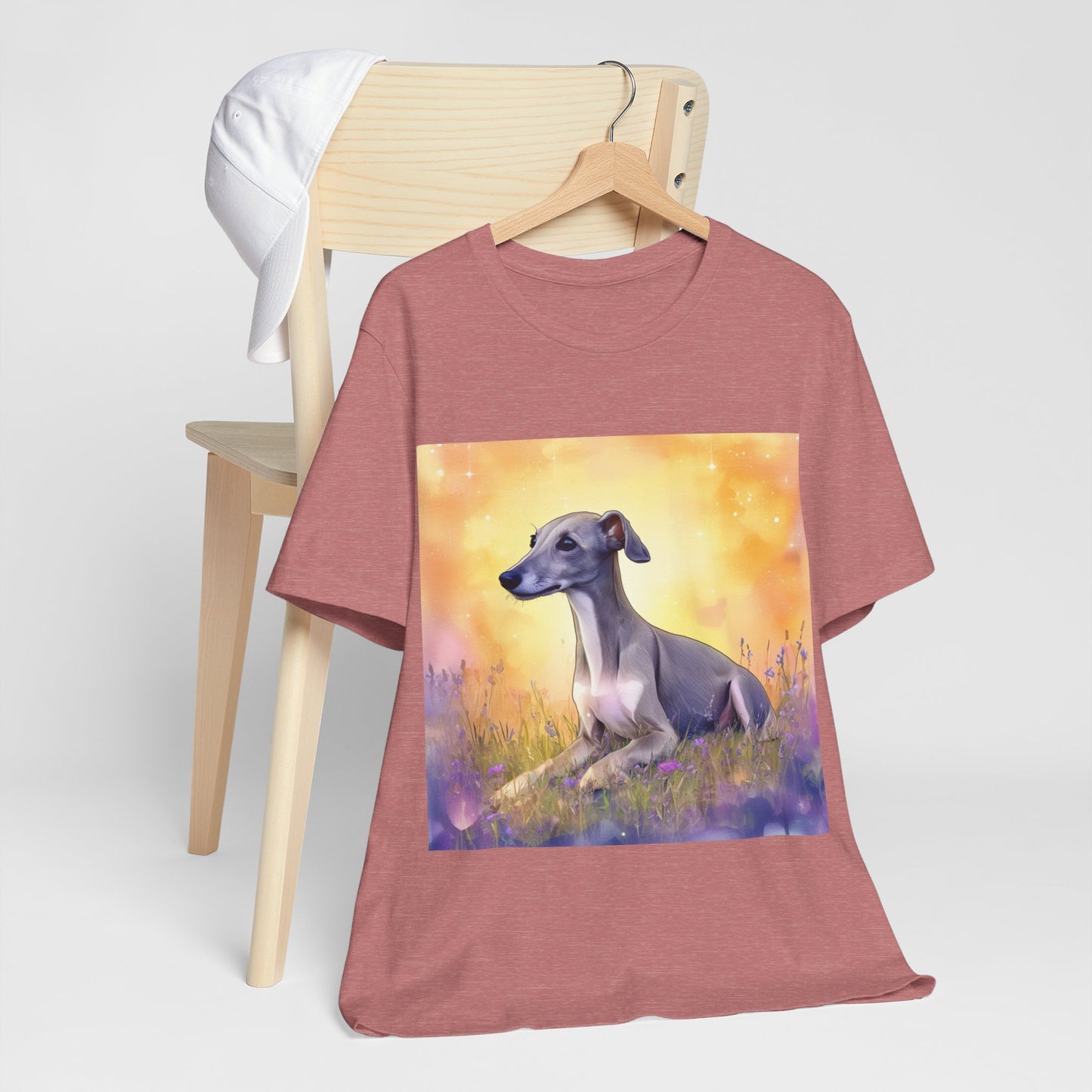 Sunset Greyhound Jersey Short Sleeve Tee