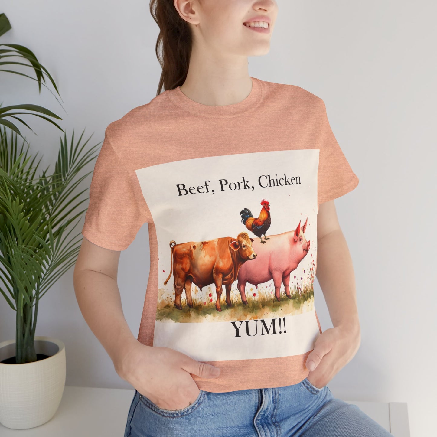 YUM! Unisex Jersey Short Sleeve Tee