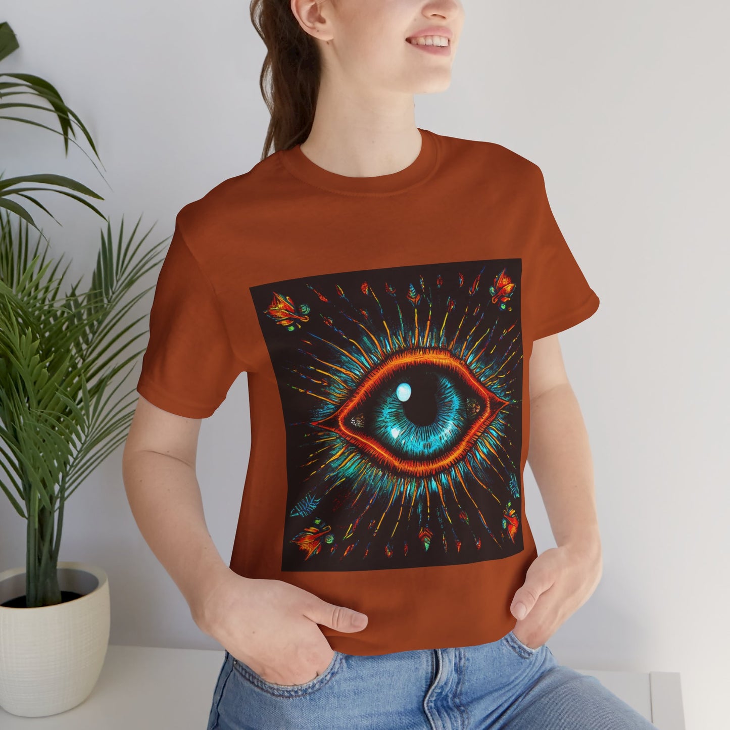 Mesmerizing Eye Unisex Jersey Short Sleeve Tee