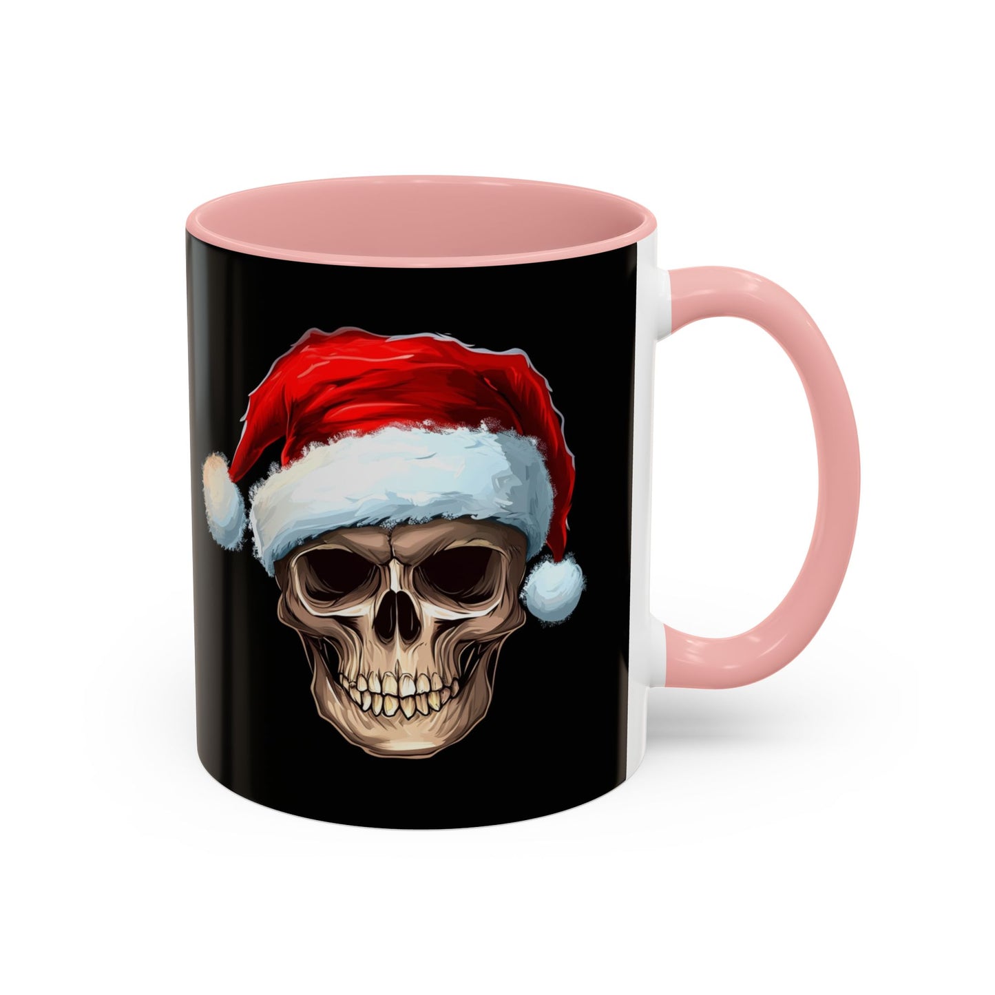 Gothic Christmas Skull Mug Accent Coffee Mug (11, 15oz)