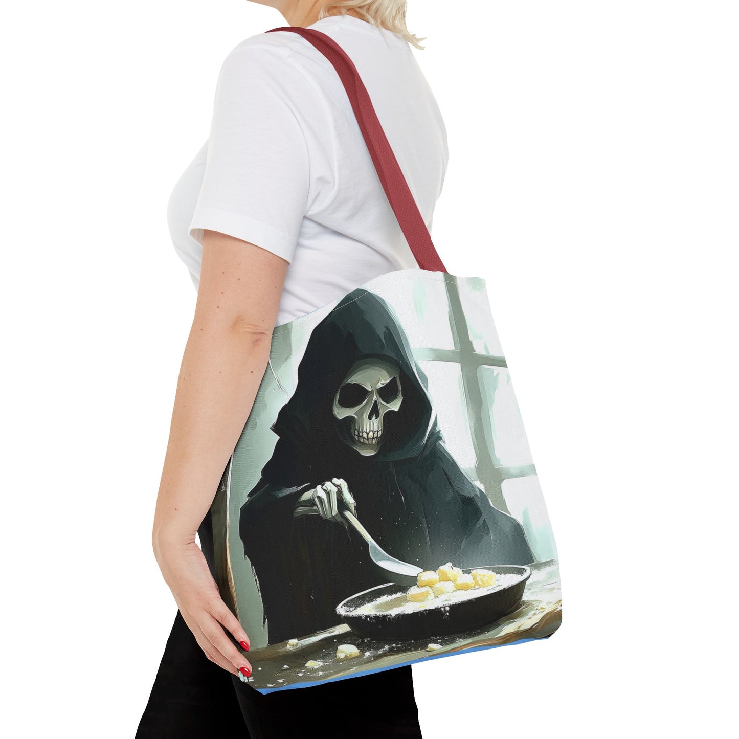 Grim Reaper Baking Tote Bag (AOP)