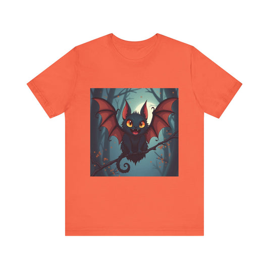 Cute Cartoon Bat Unisex Jersey Tee