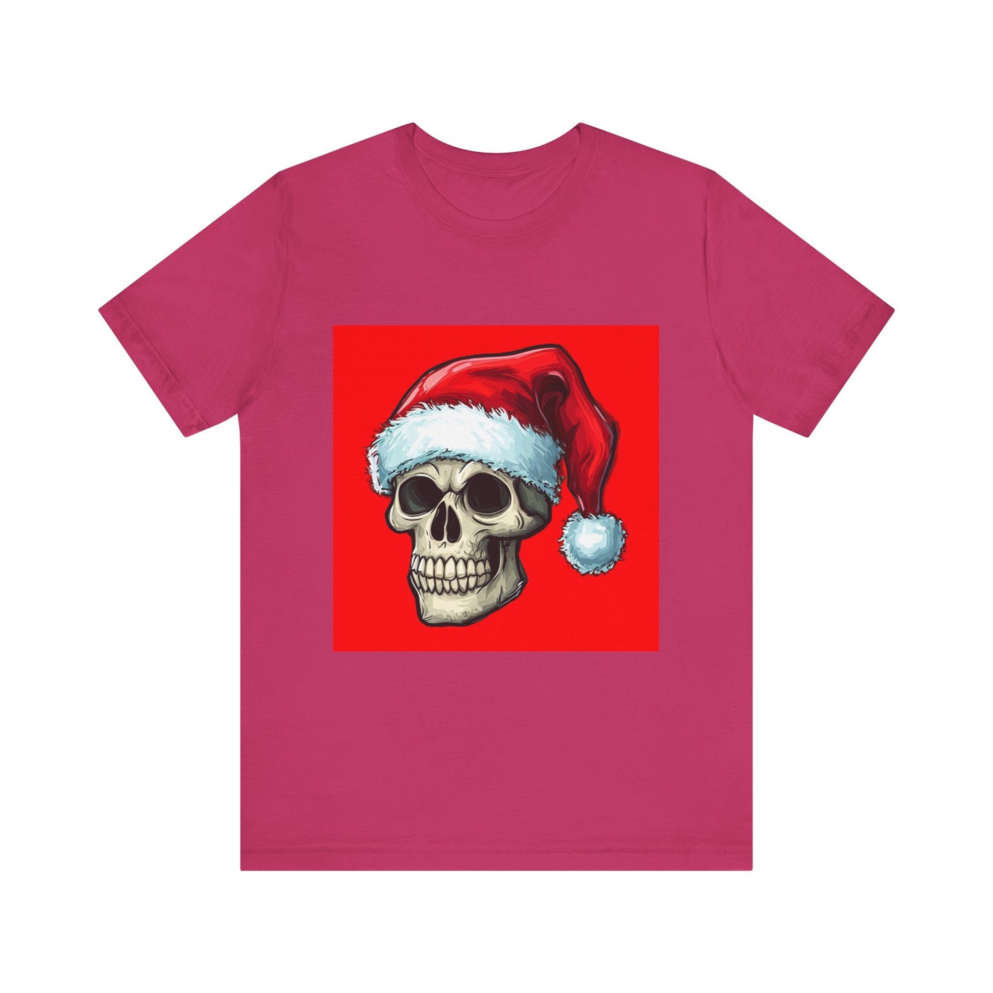 Cute Spooky Holiday Skull Unisex Jersey Tee