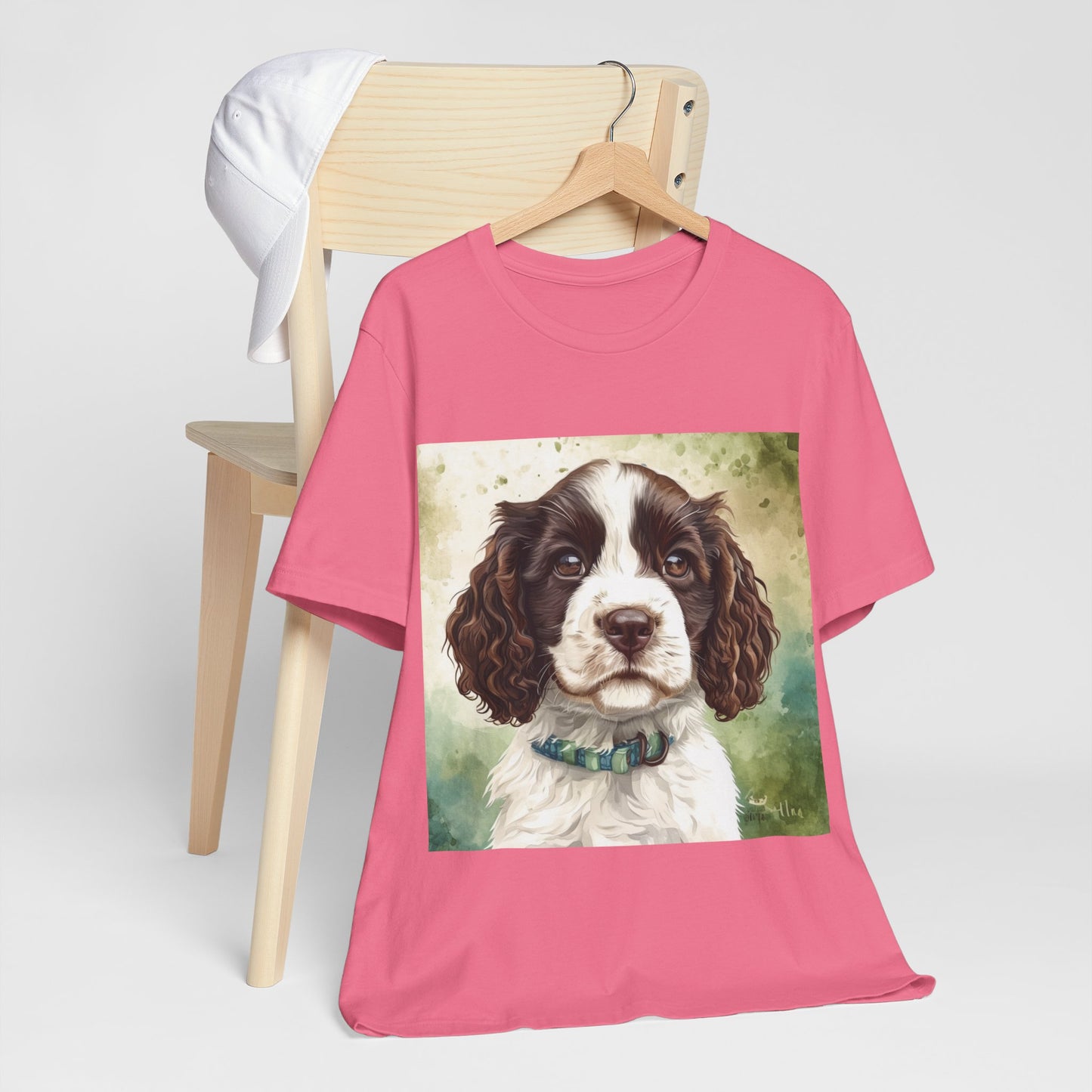 Springer Spaniel Unisex Jersey Short Sleeve Tee