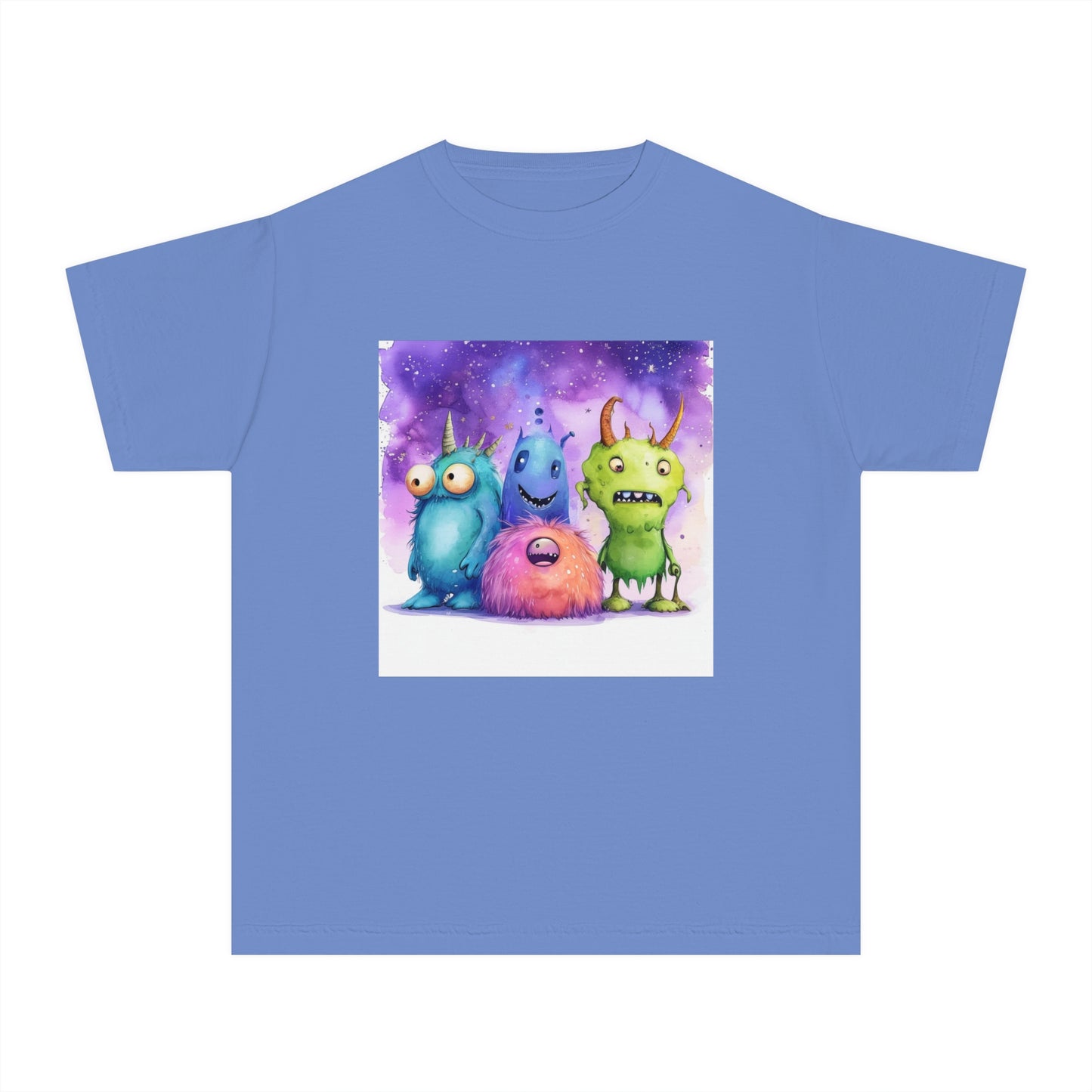 Cartoon Movie Monsters Youth Midweight Tee