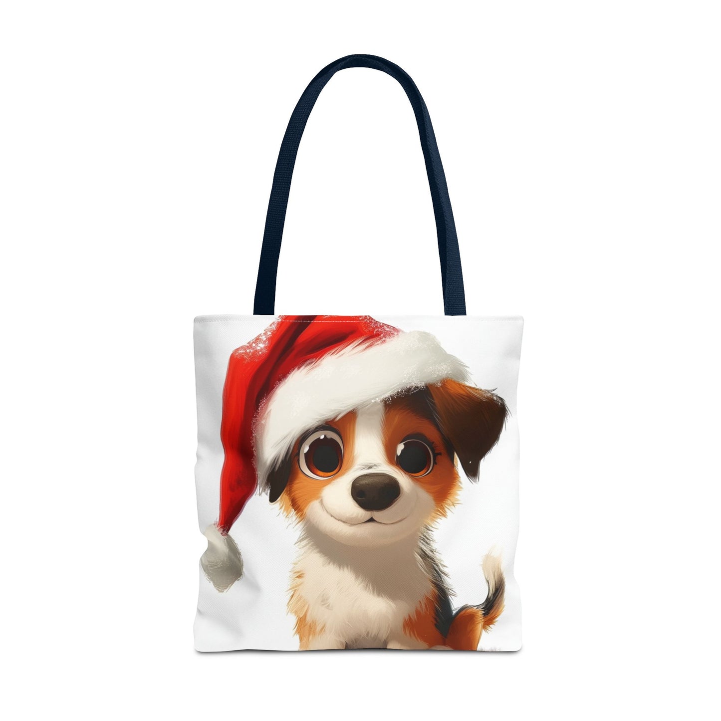 Festive Puppy Tote Bag (AOP)