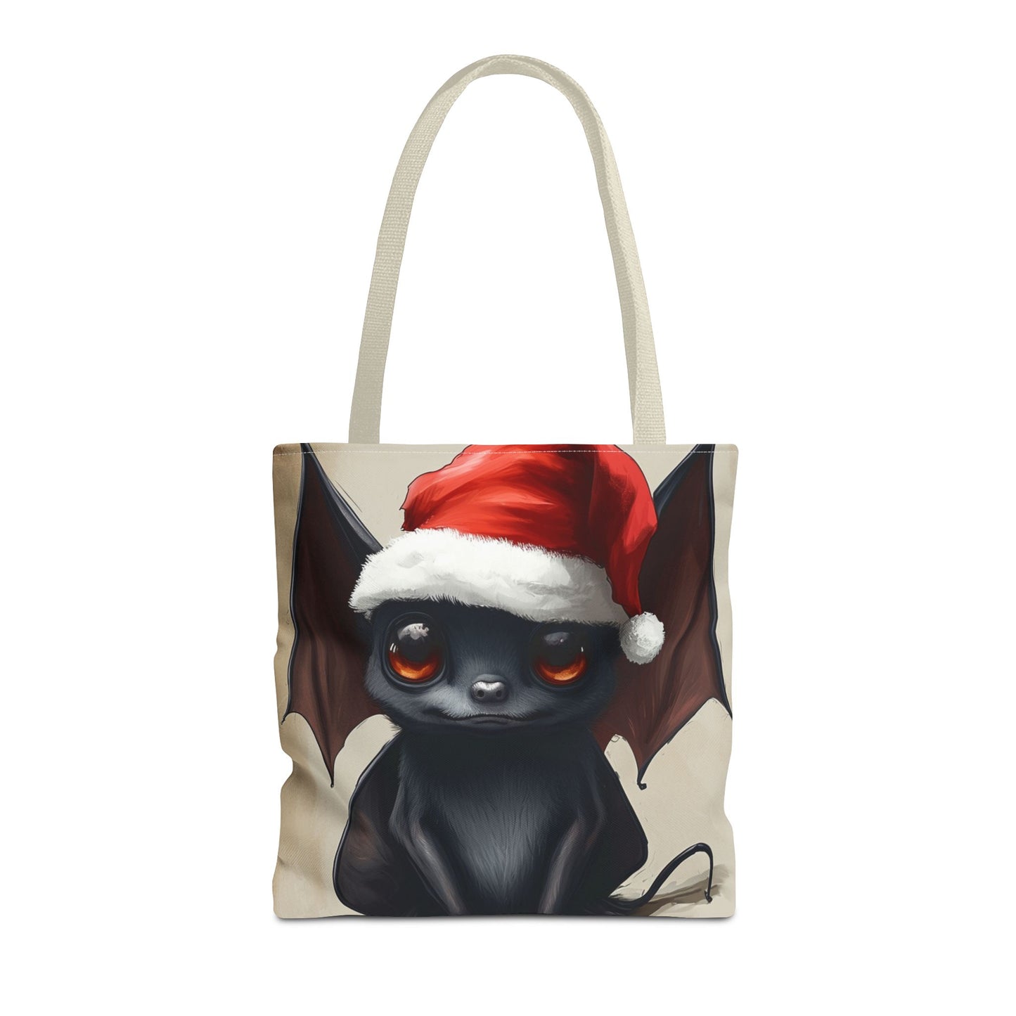 Santa Hat Bat Tote Bag (AOP)