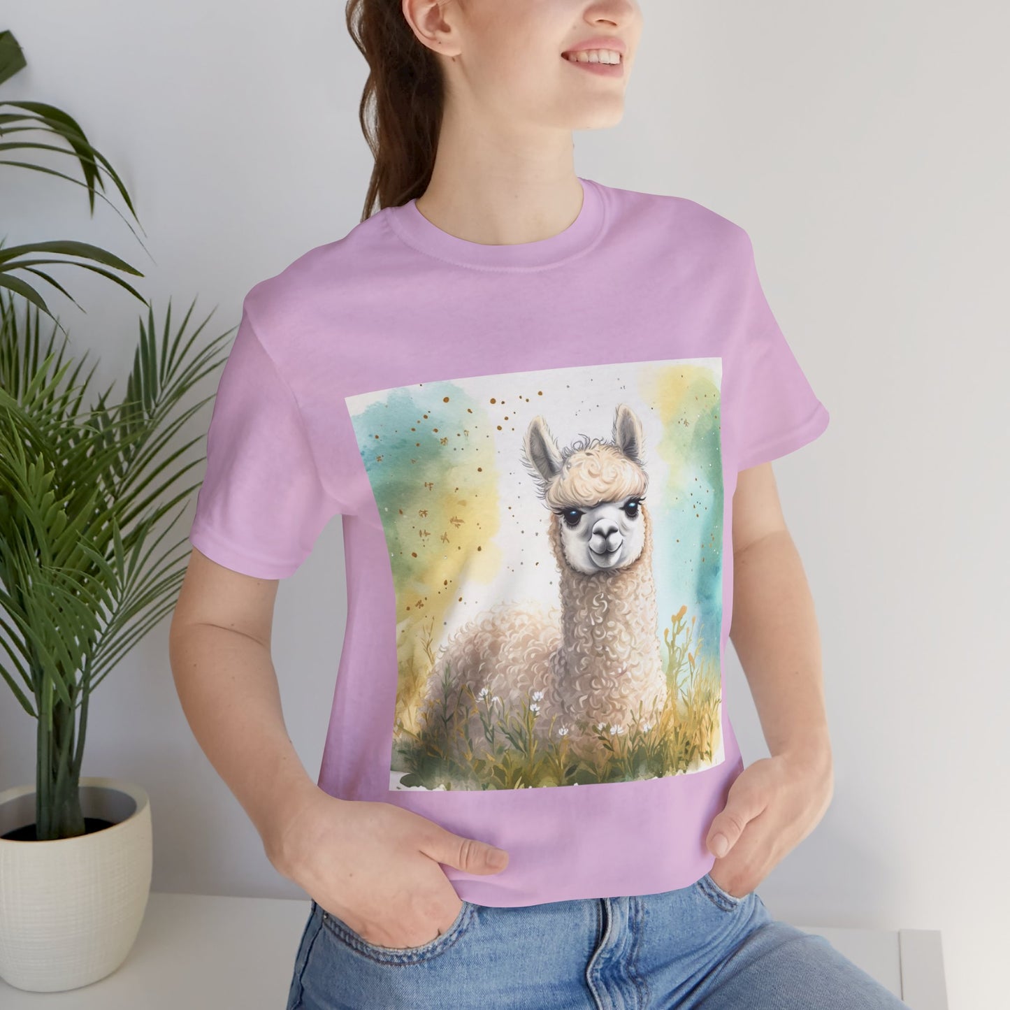 Alpaca Unisex Jersey Short Sleeve Tee