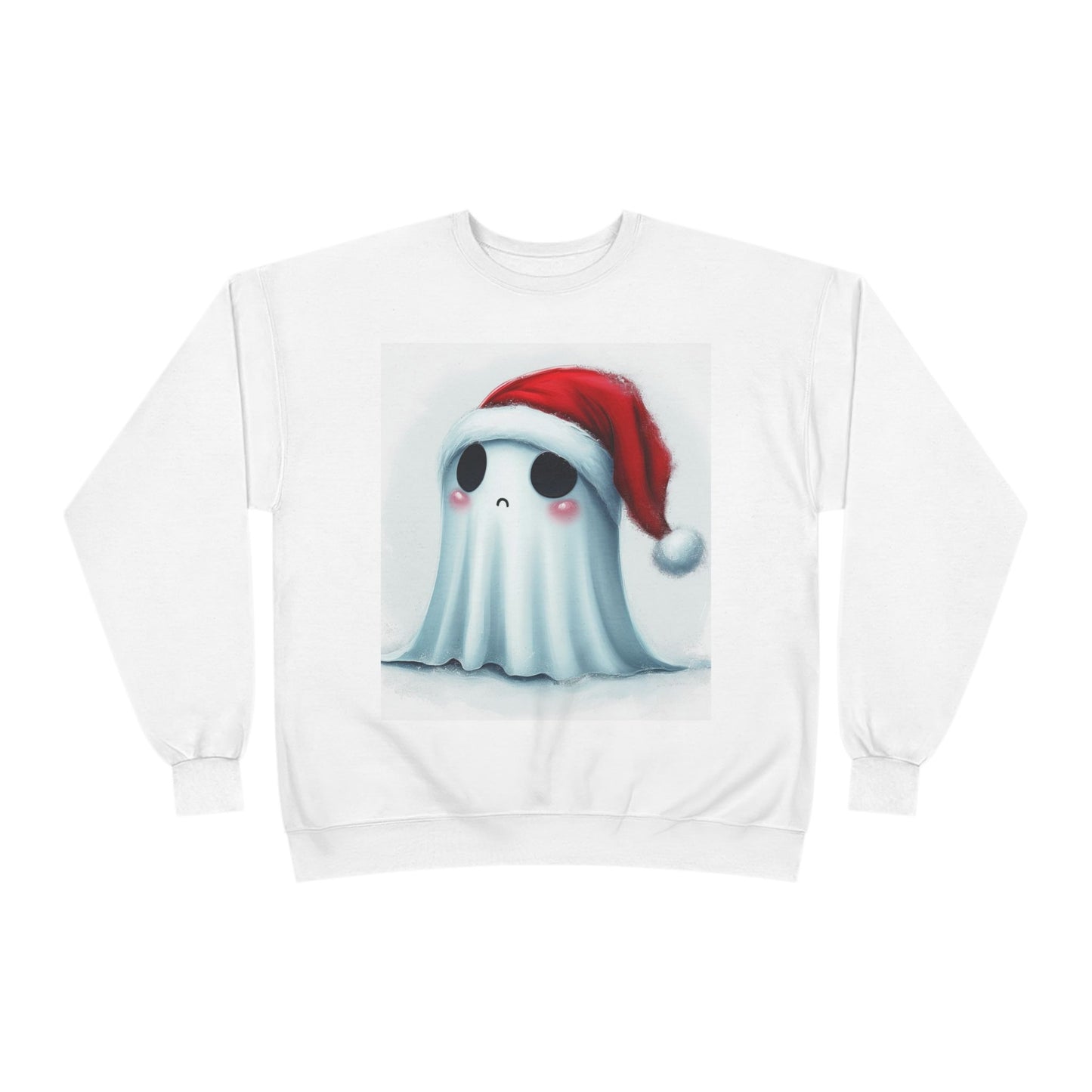 Holiday Ghost Unisex EcoSmart® Crewneck Sweatshirt