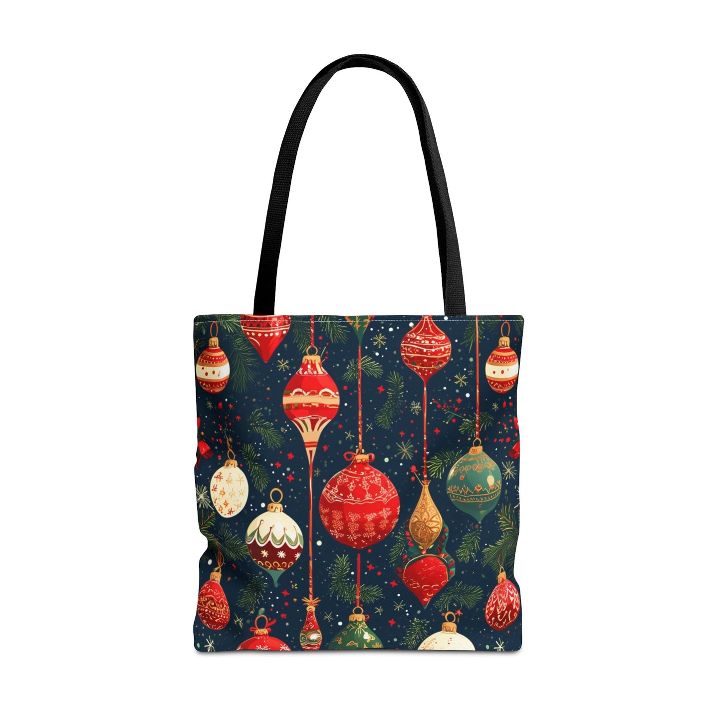 Dark Ornament Pattern Tote Bag (AOP)