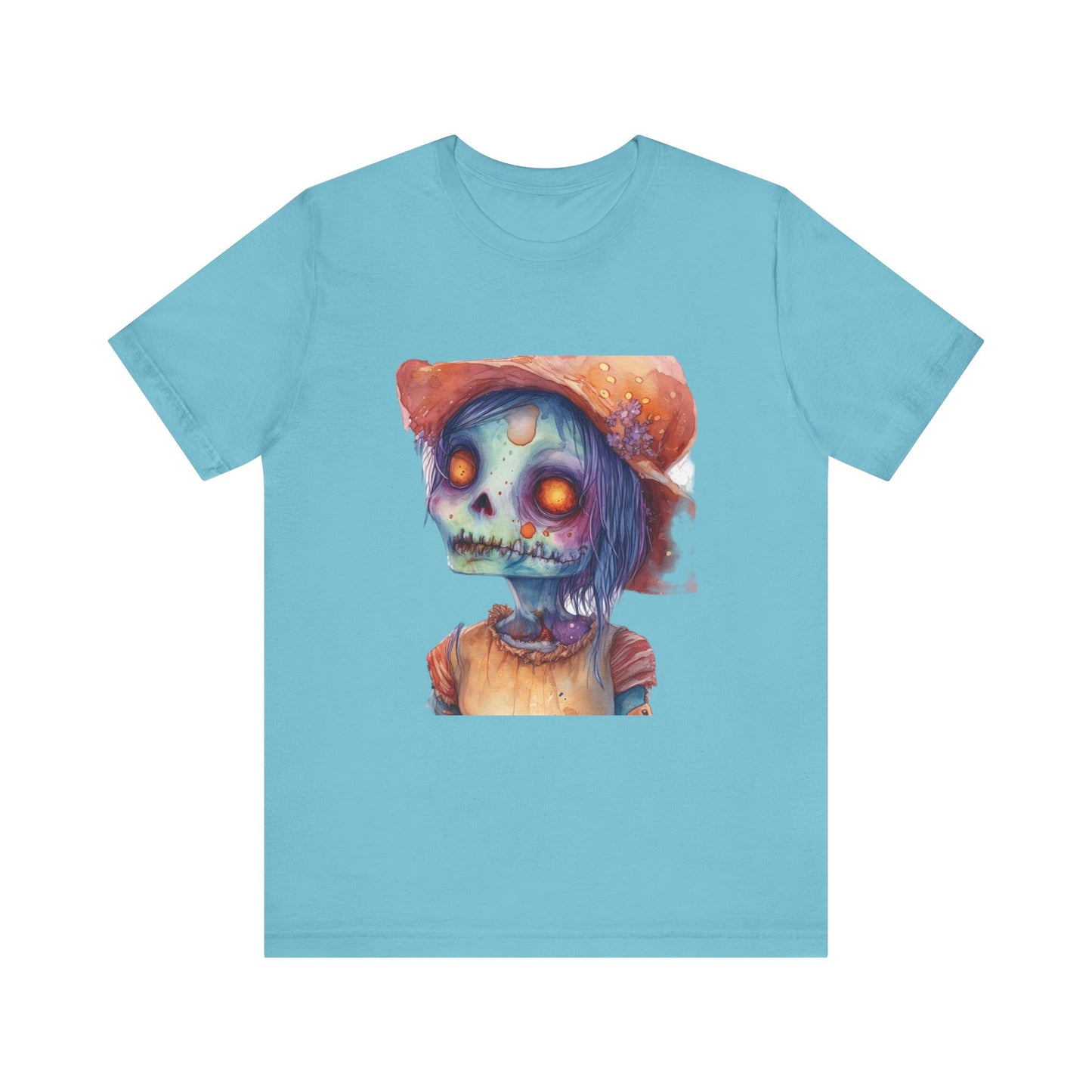 Cute Zombie Unisex Jersey Short Sleeve Tee