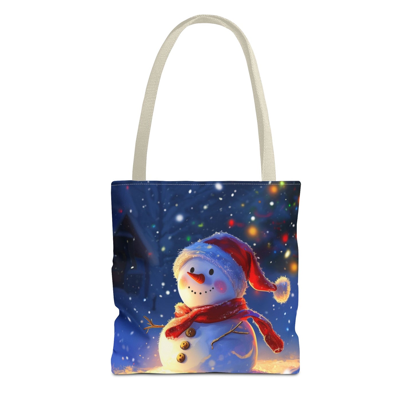 Cute Snowman Tote Bag (AOP)