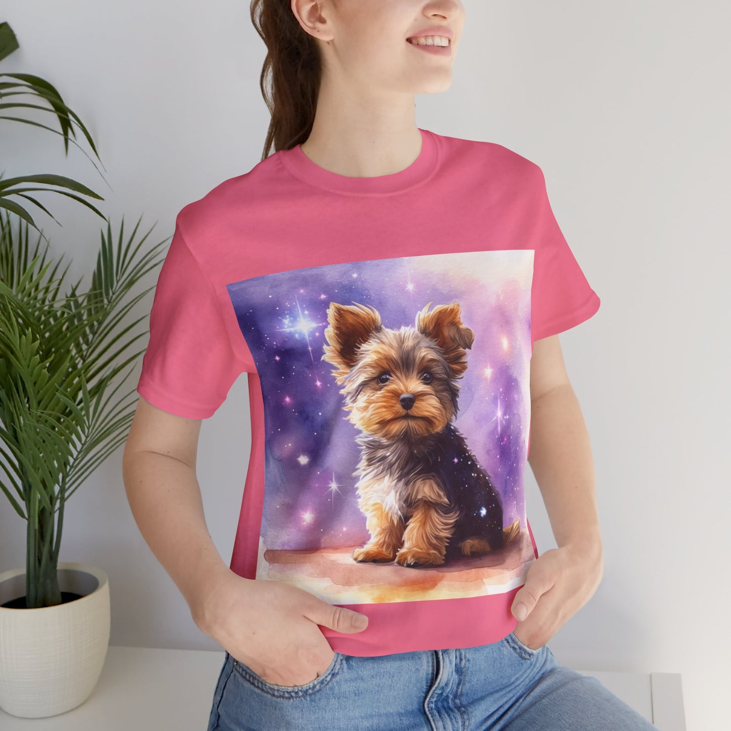 Yorkie Unisex Jersey Short Sleeve Tee