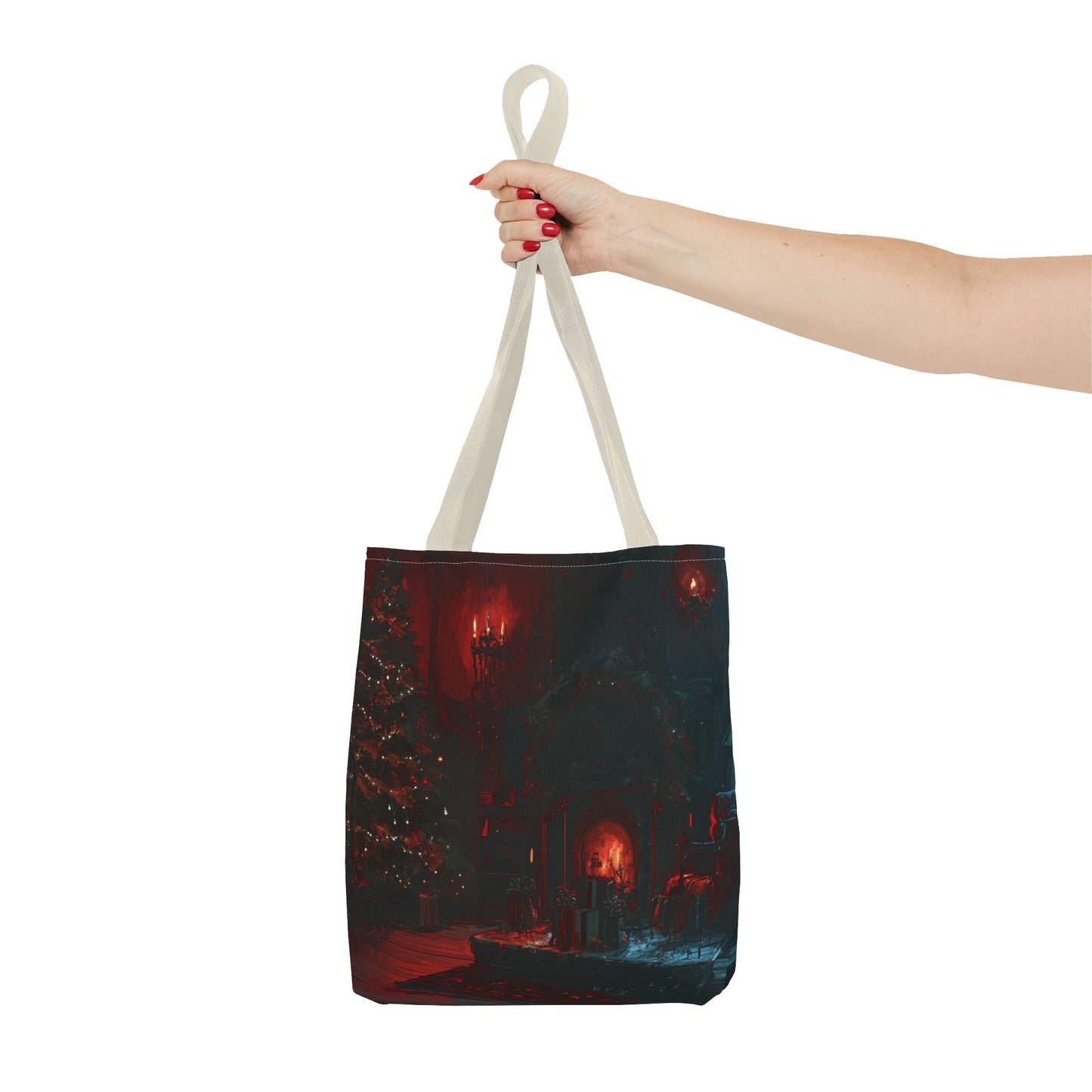 Macabre Hearth Tote Bag (AOP)