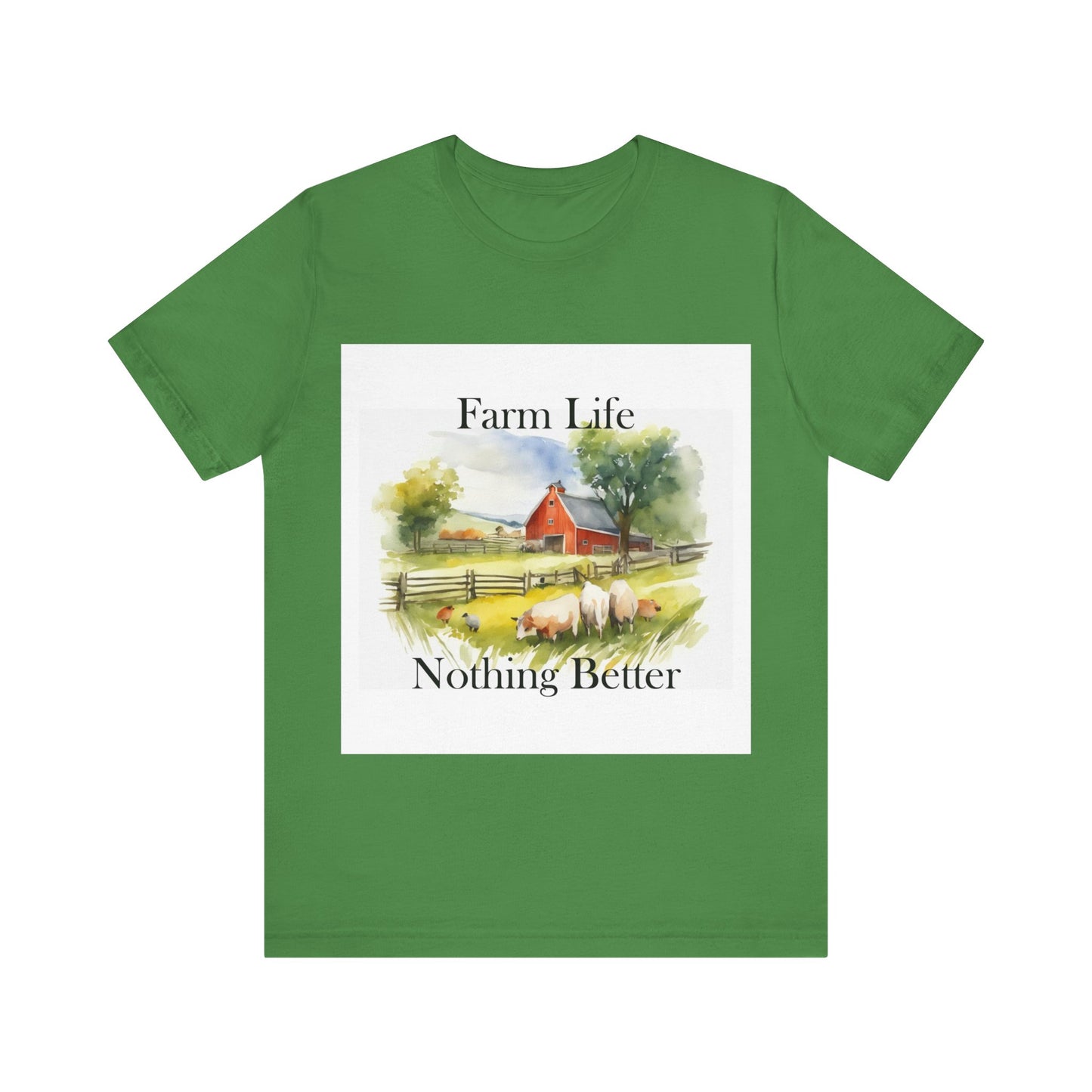 Farm Life Unisex Jersey Short Sleeve Tee