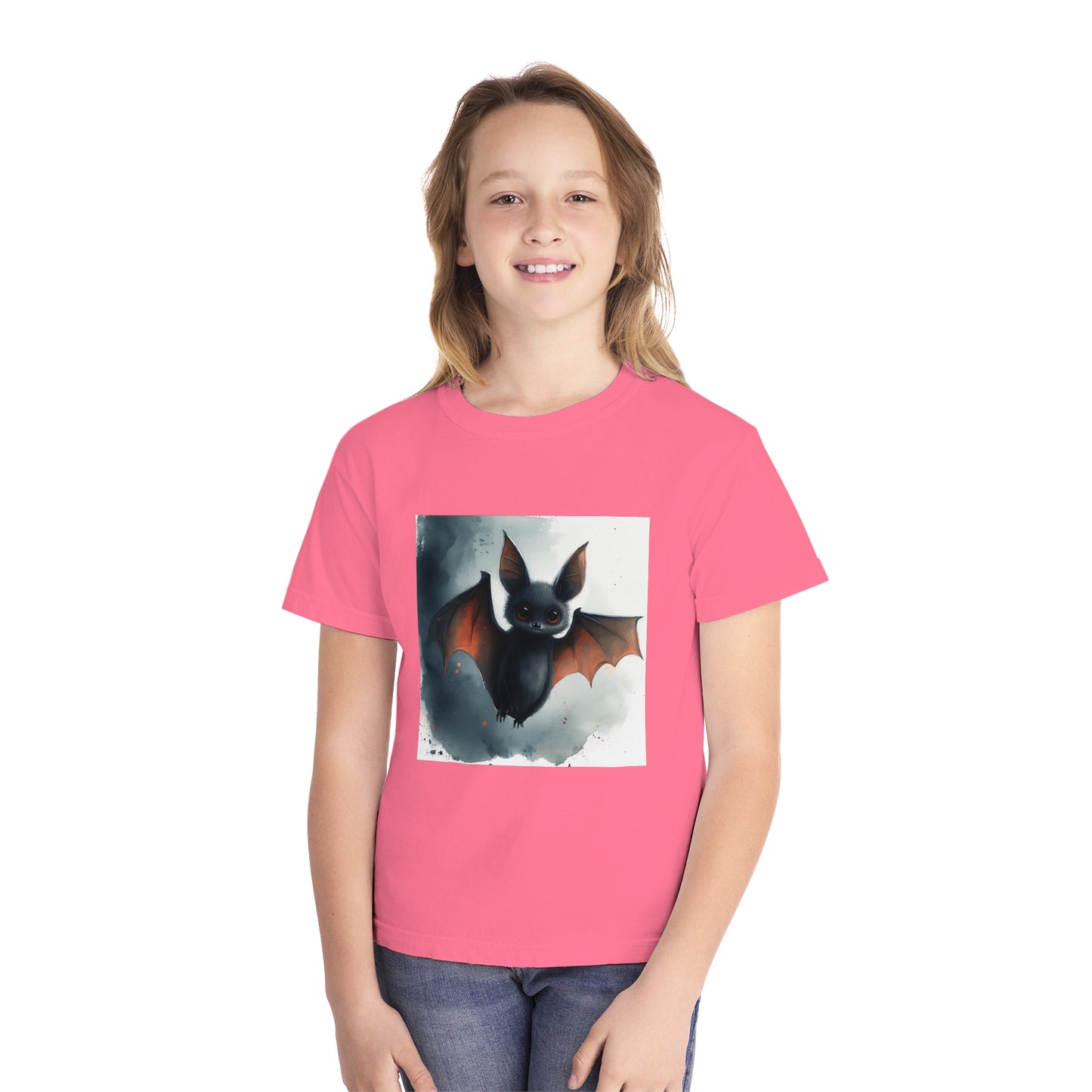 Adorable Baby Bat Youth Midweight Tee