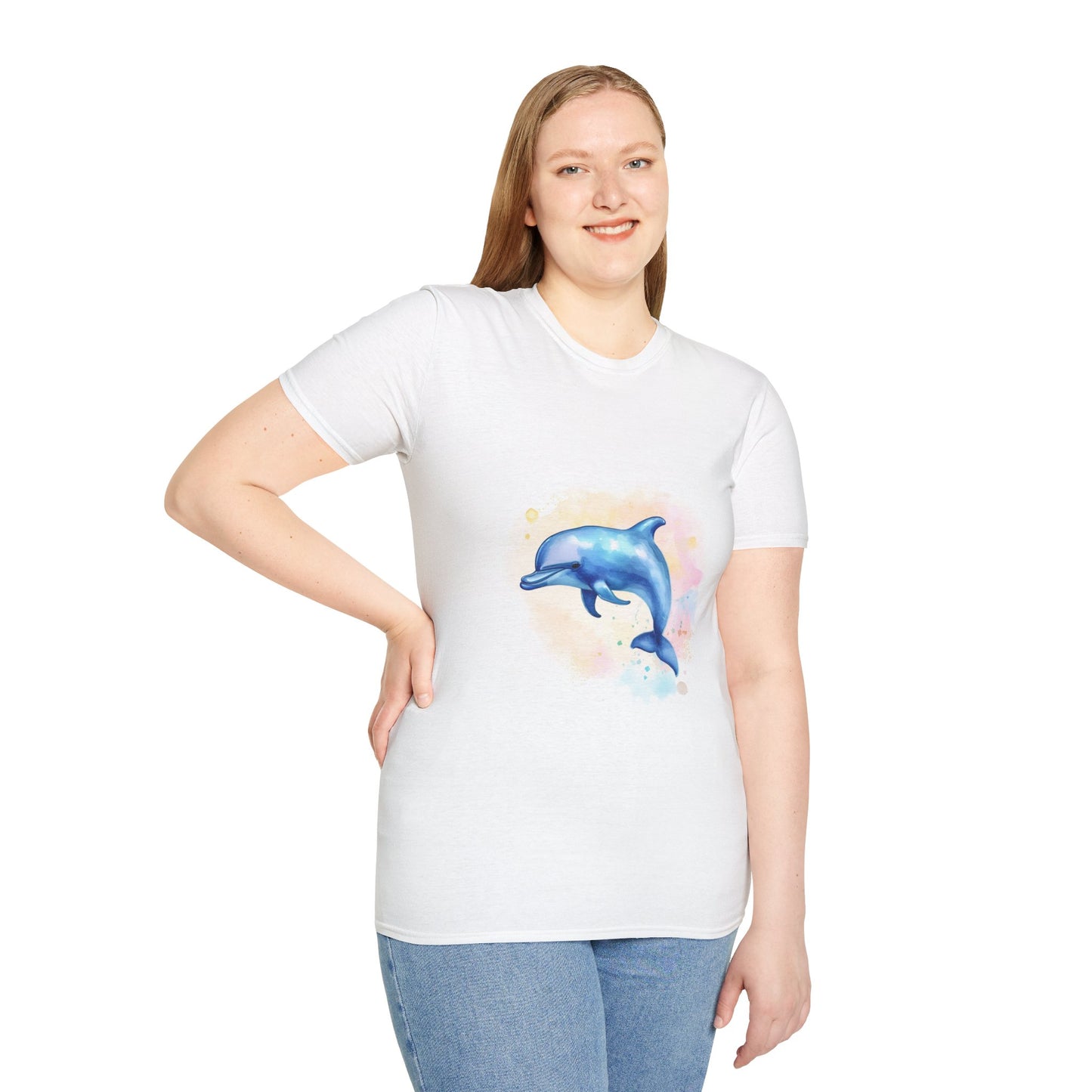 Dolphin Unisex Softstyle T-Shirt