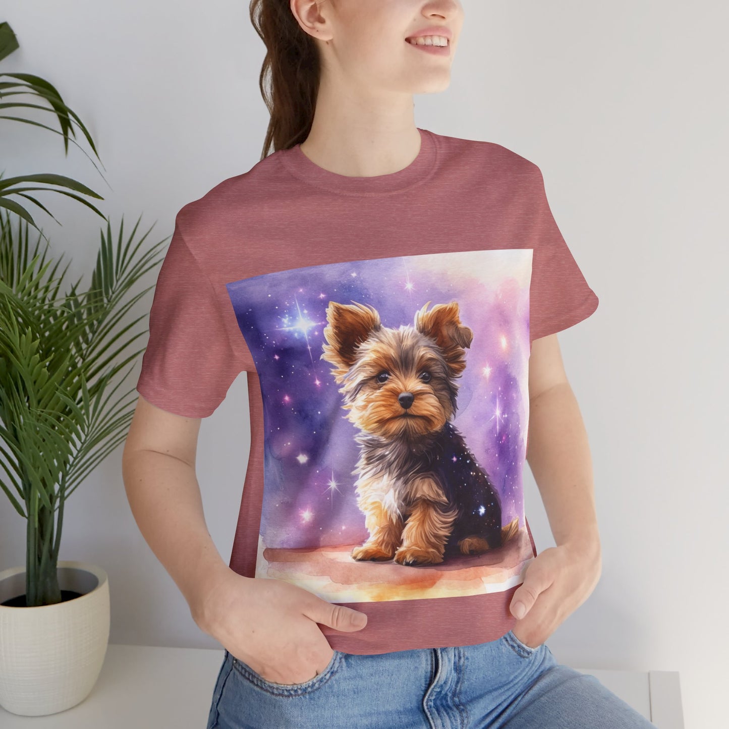 Yorkie Unisex Jersey Short Sleeve Tee