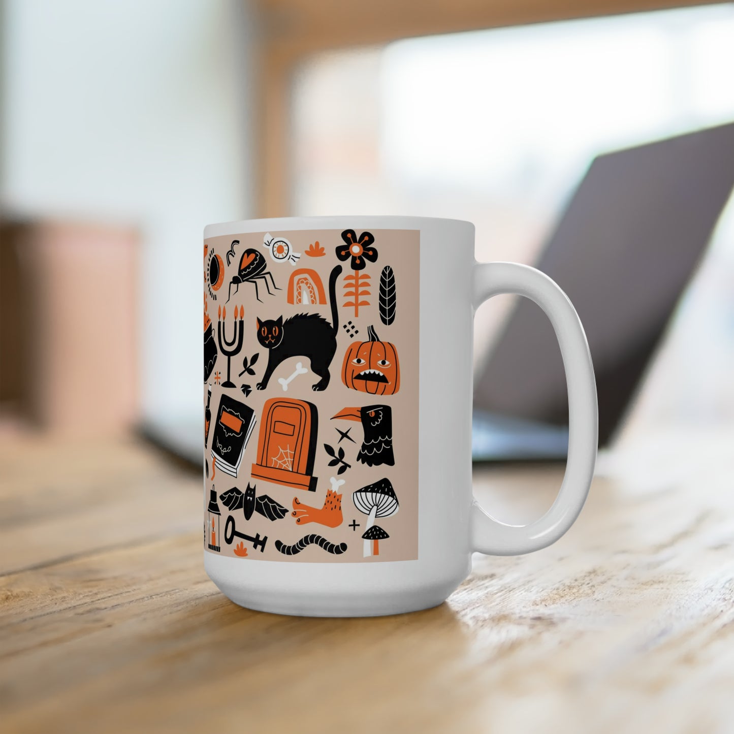 Halloween Ceramic Mug 15oz