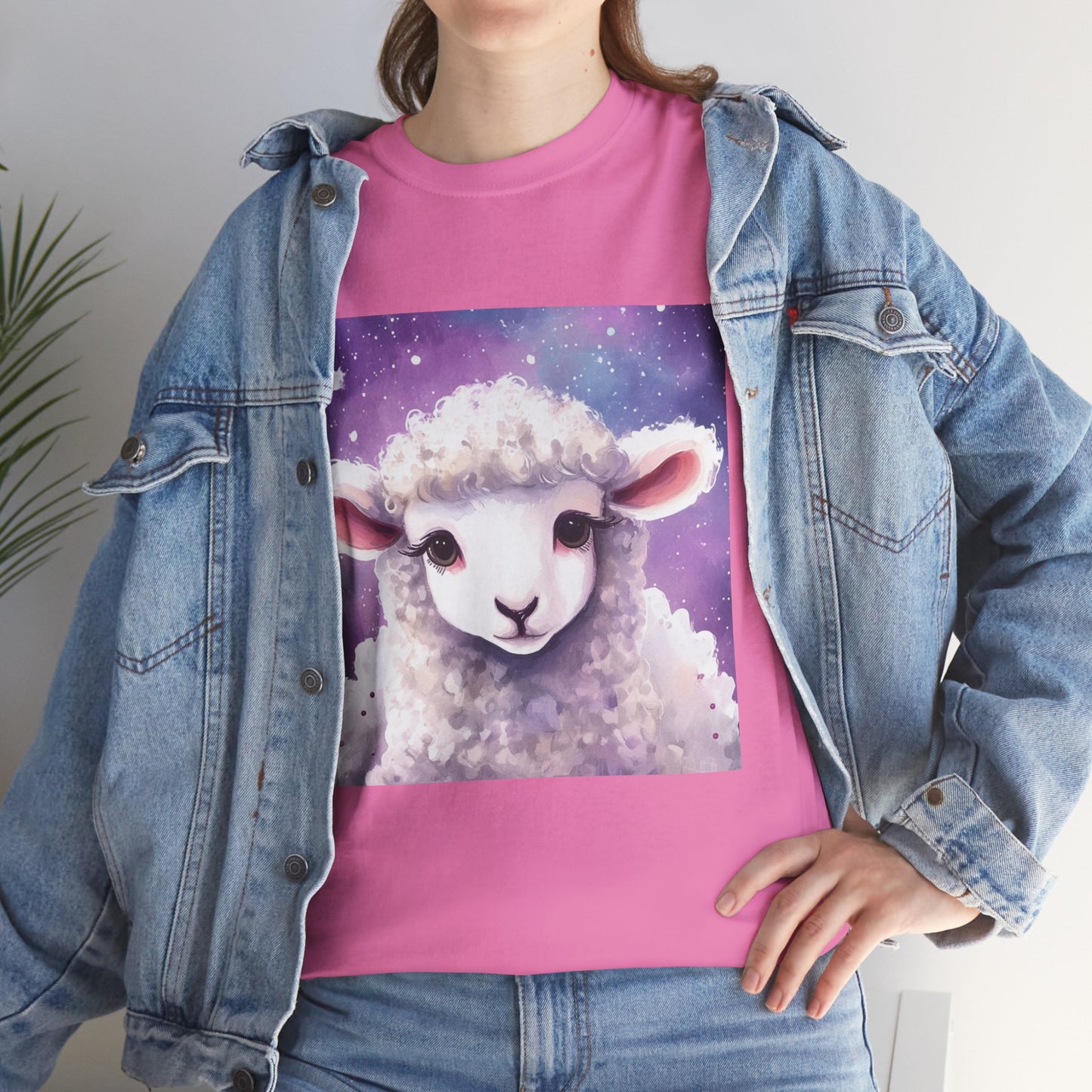 Fuzzy Lamb Unisex Heavy Cotton Tee