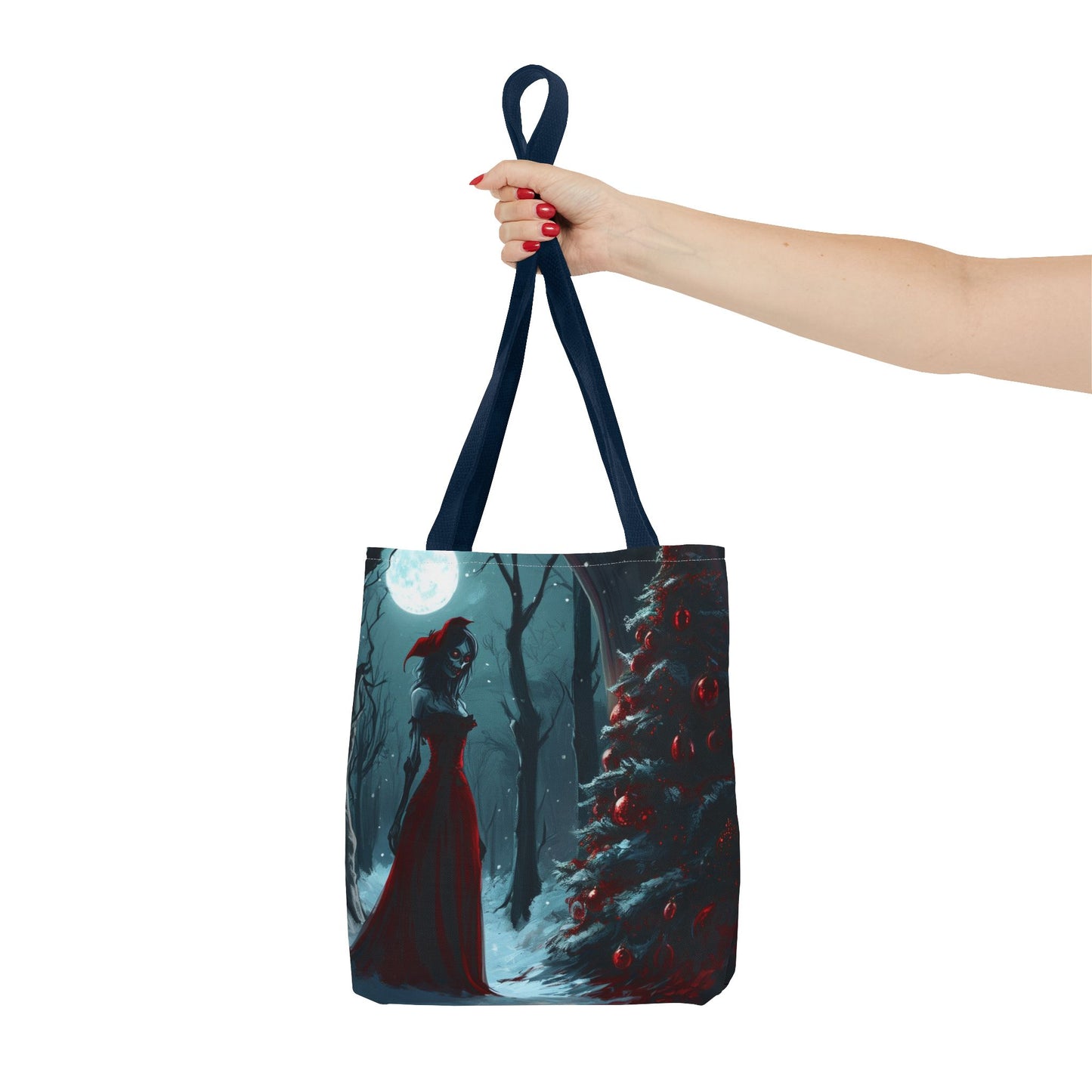 Hair-Raising Holiday Tote Bag (AOP)