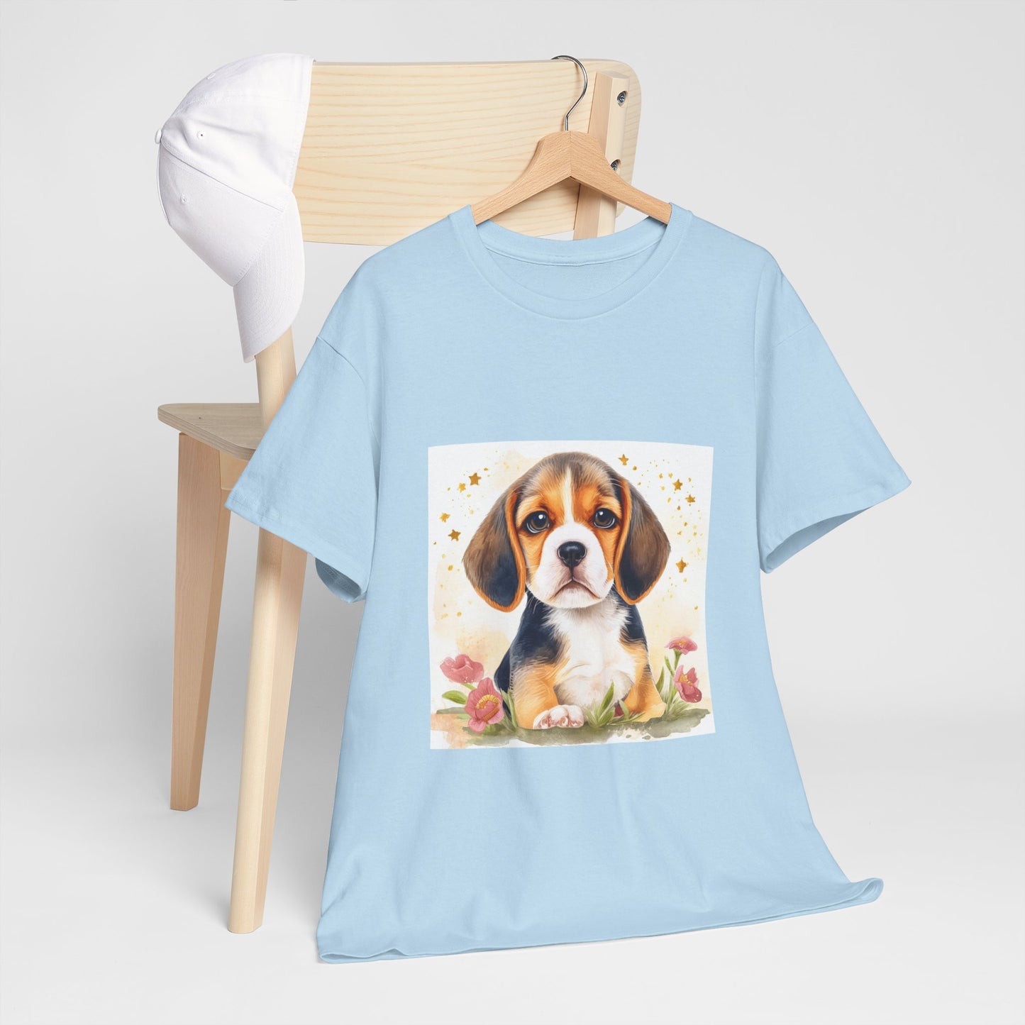 Beagle Puppy Unisex Heavy Cotton Tee