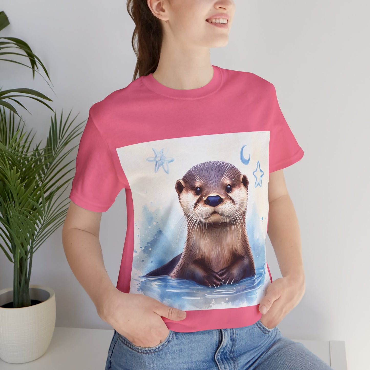 Otter Unisex Jersey Short Sleeve Tee